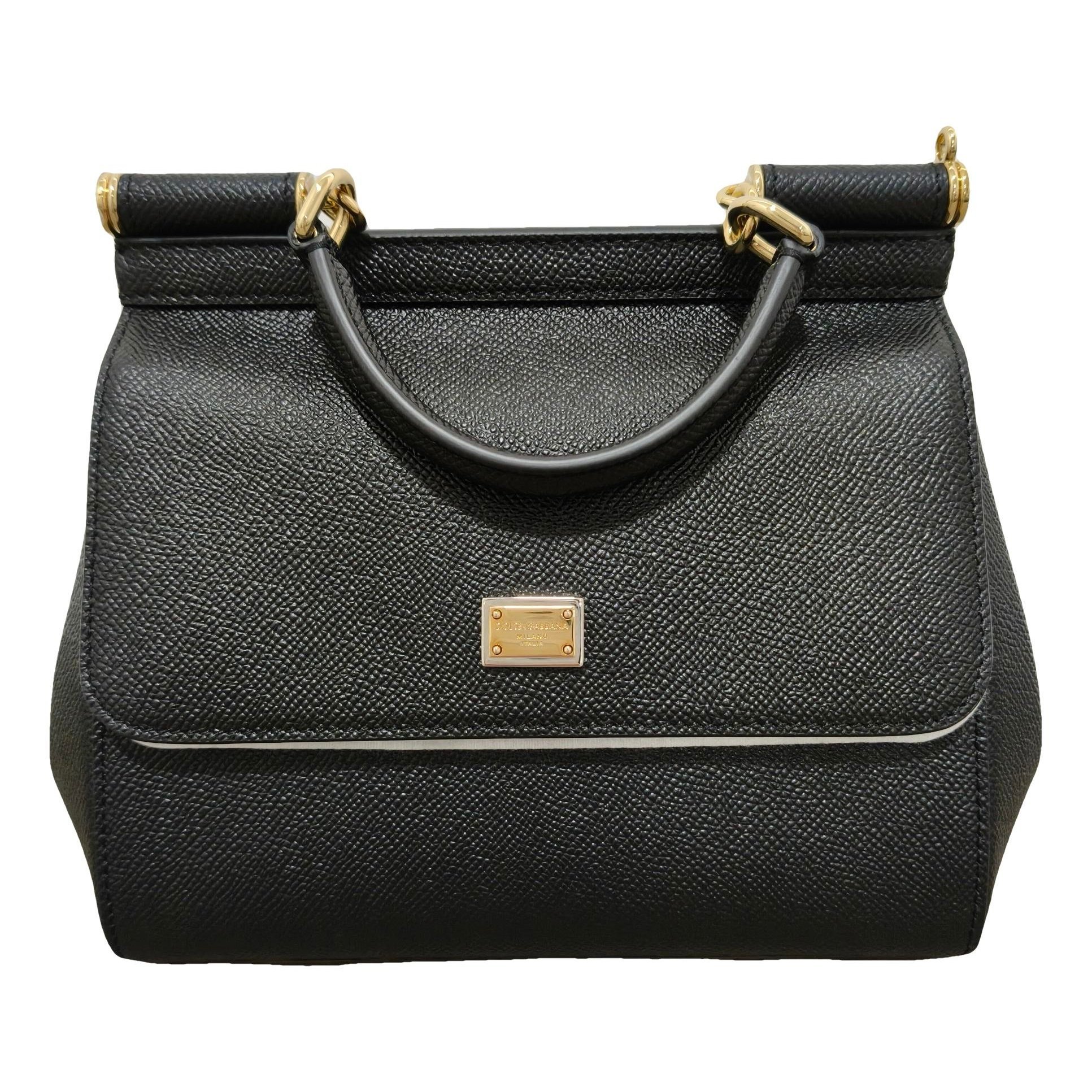 Dolce & Gabbana Sicily leather crossbody bag