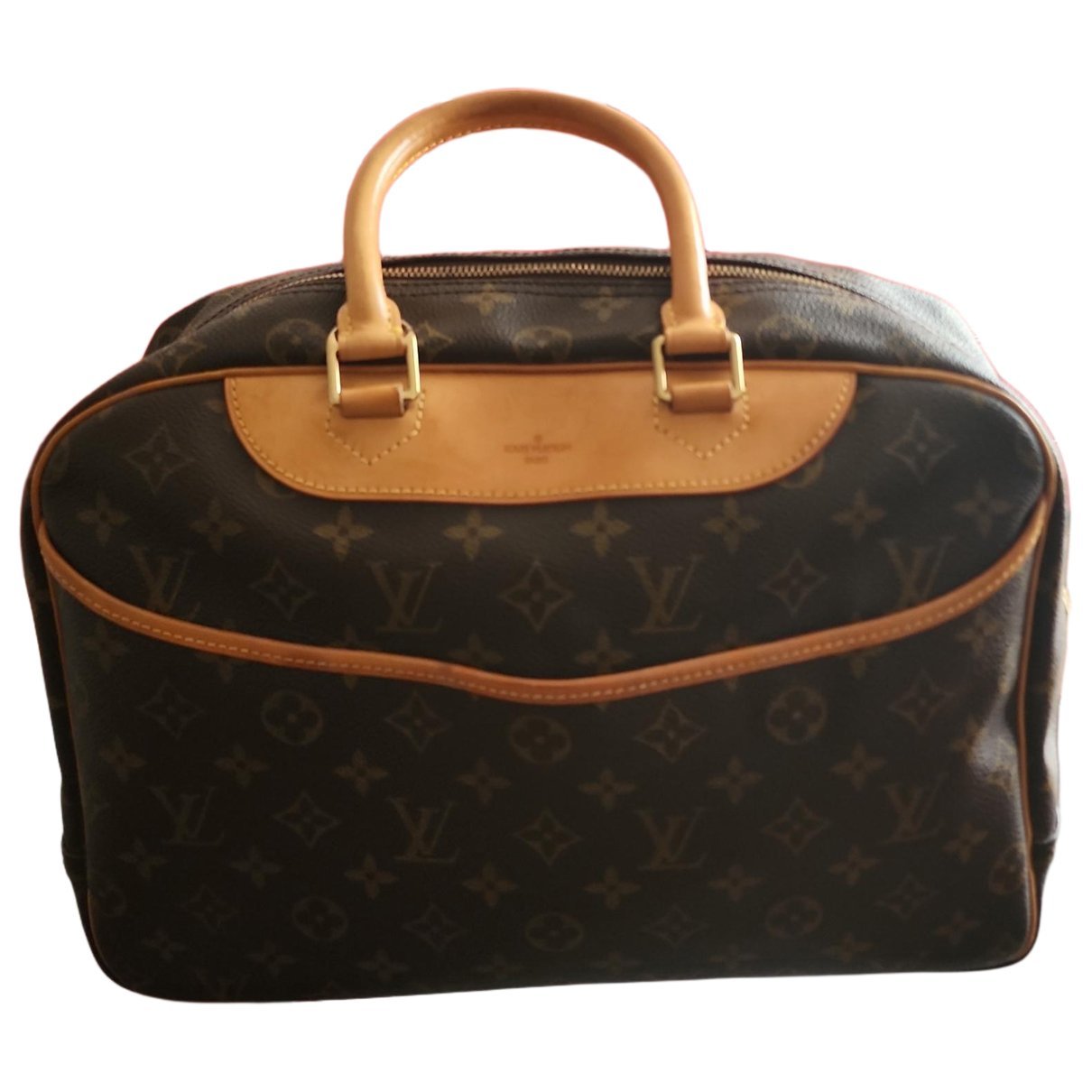 Deauville leather handbag