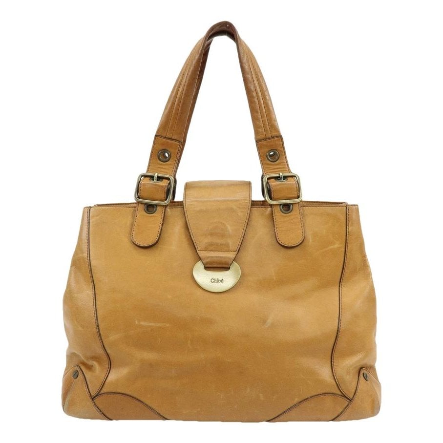 Leather handbag