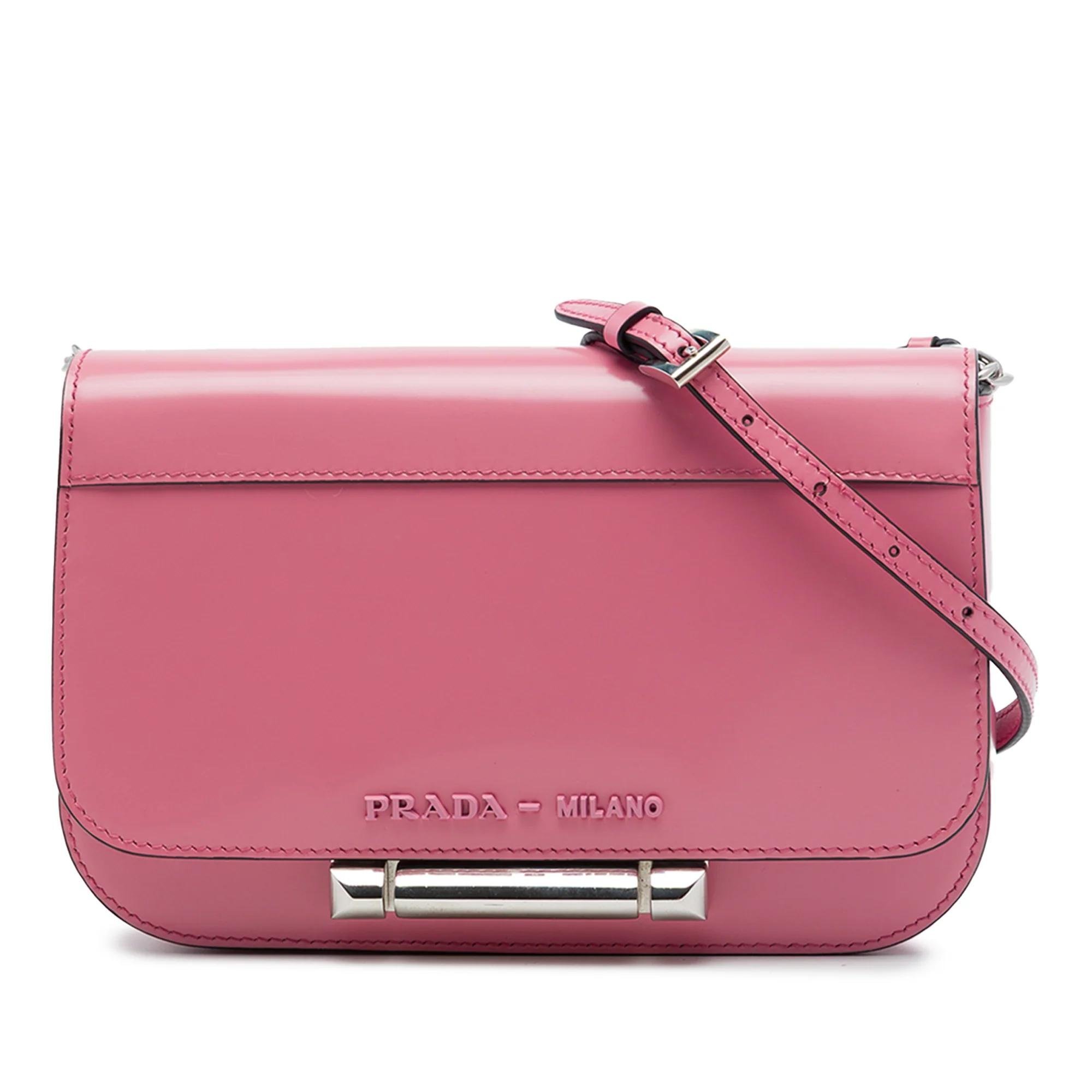 Prada Sybille pony-style calfskin handbag