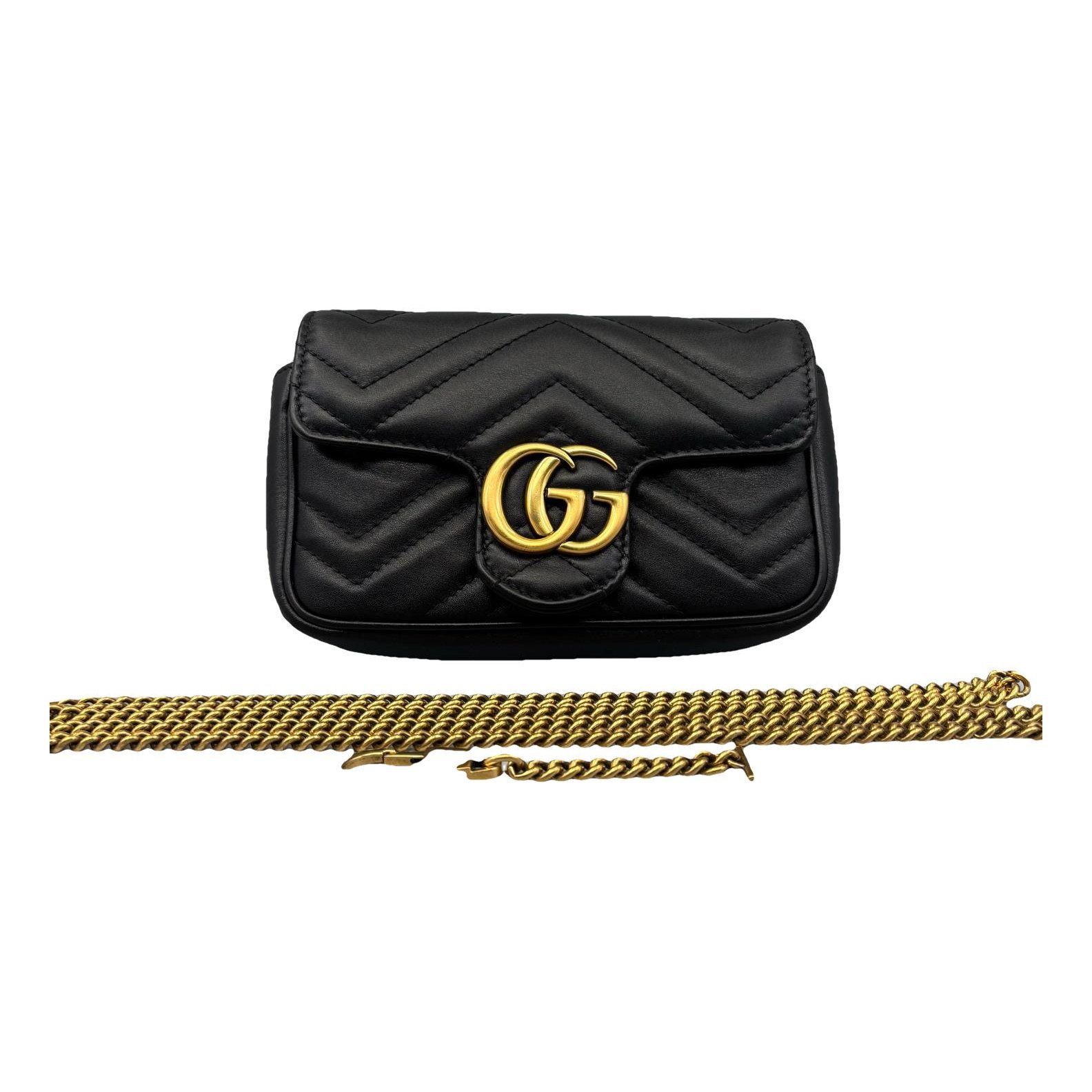 GG Marmont Chain leather handbag