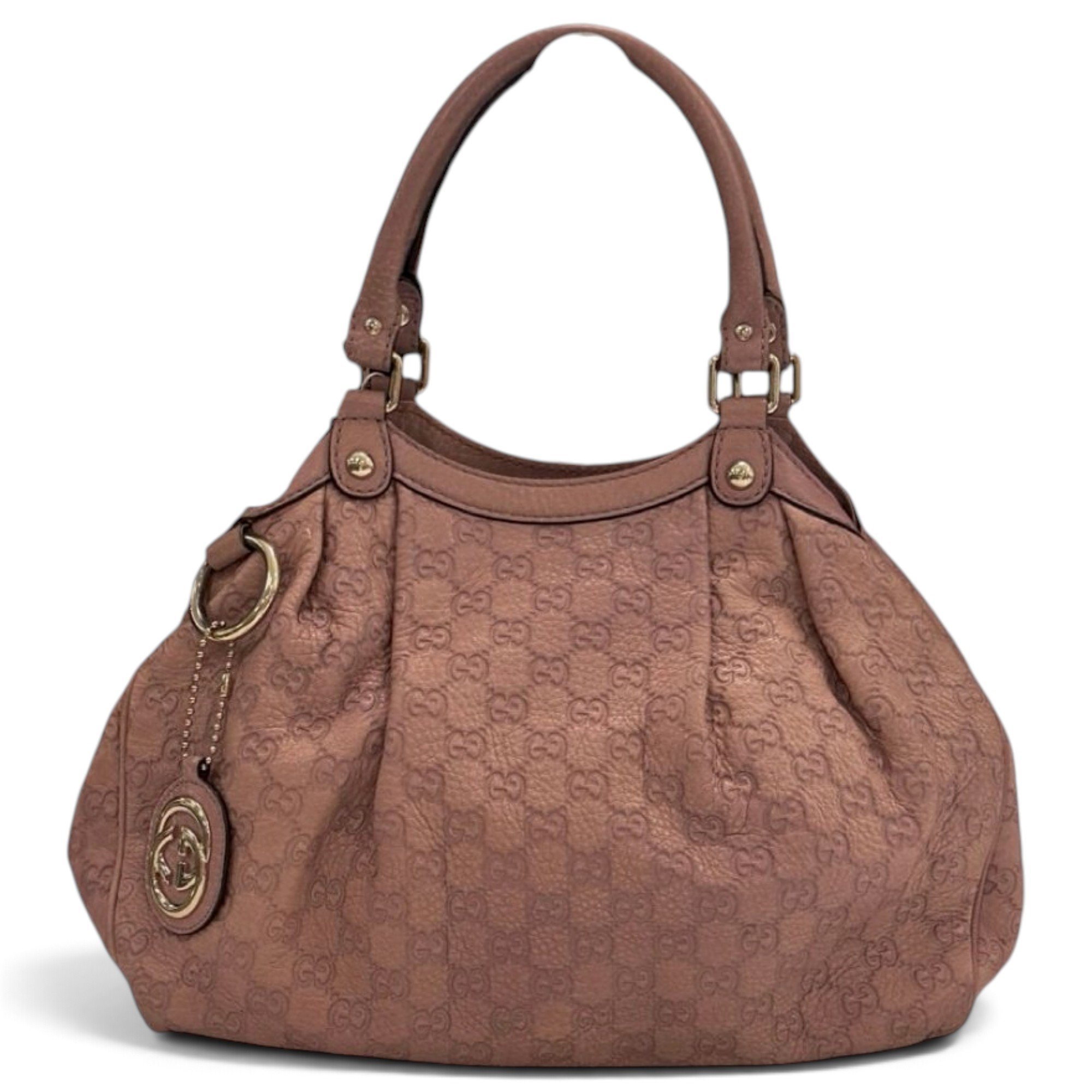 Hobo leather handbag