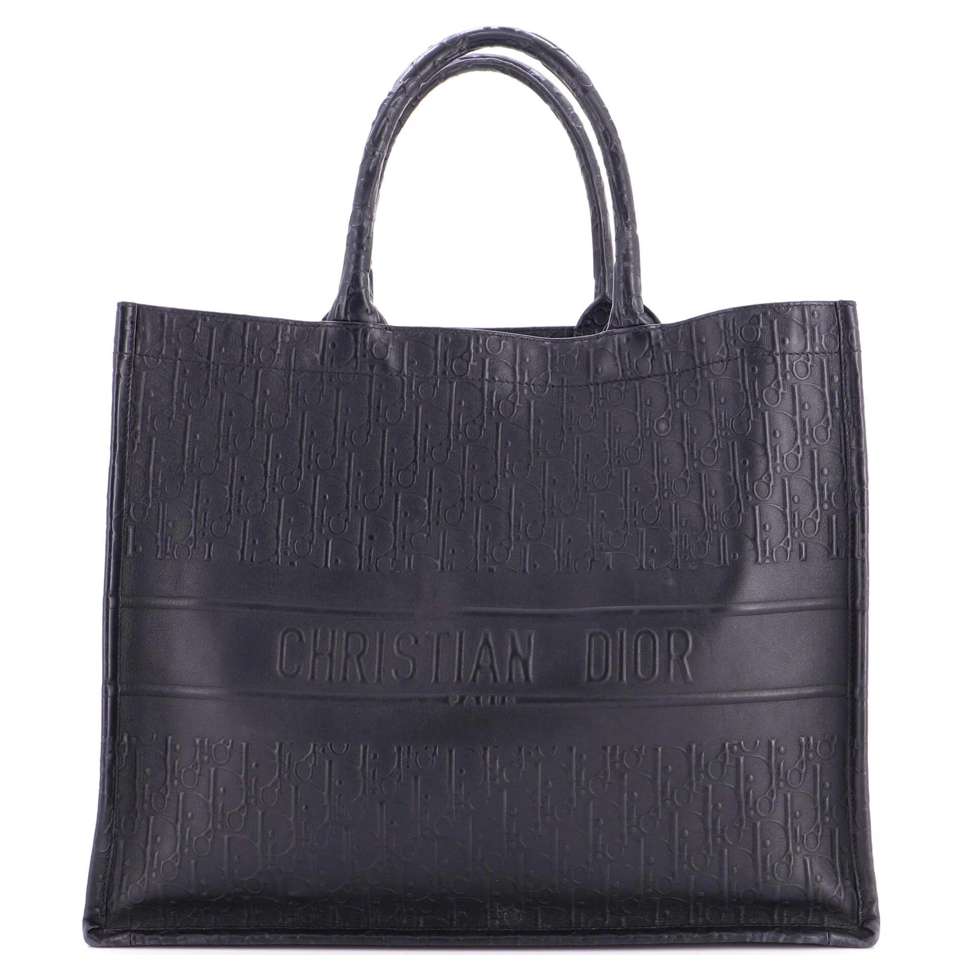 Leather tote