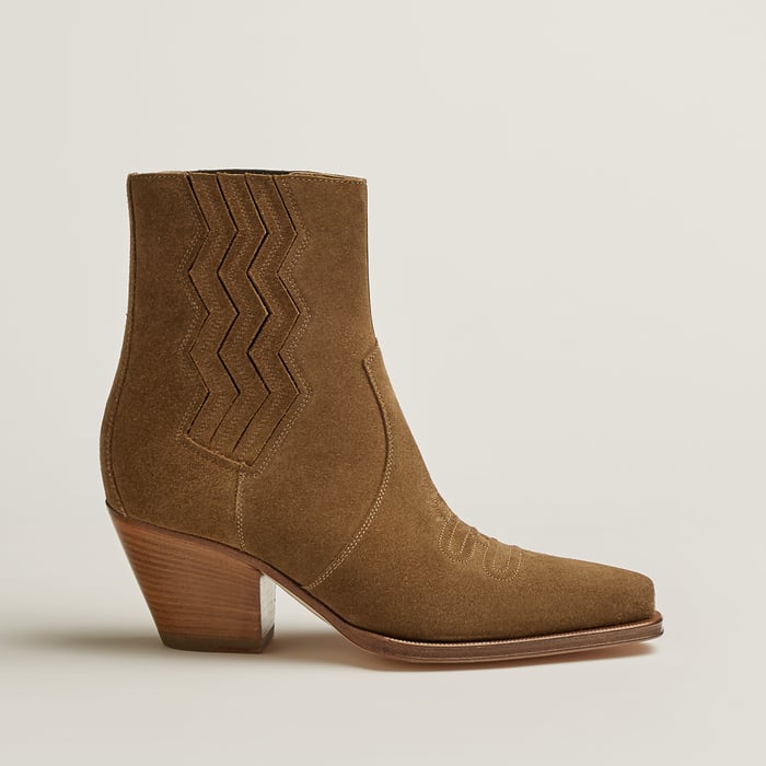 Brun Fumé Vegas Ankle Boot
