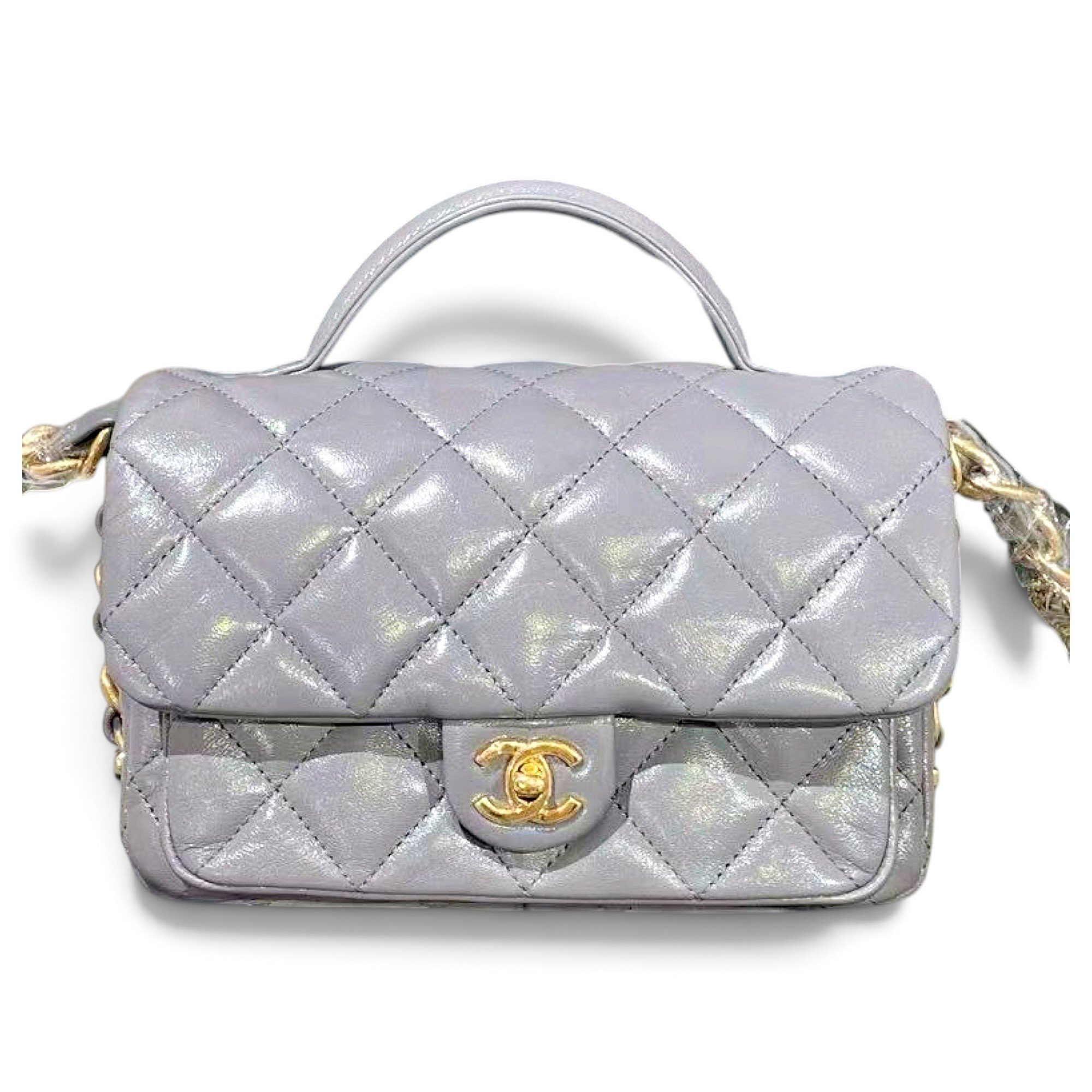 Coco Handle leather handbag