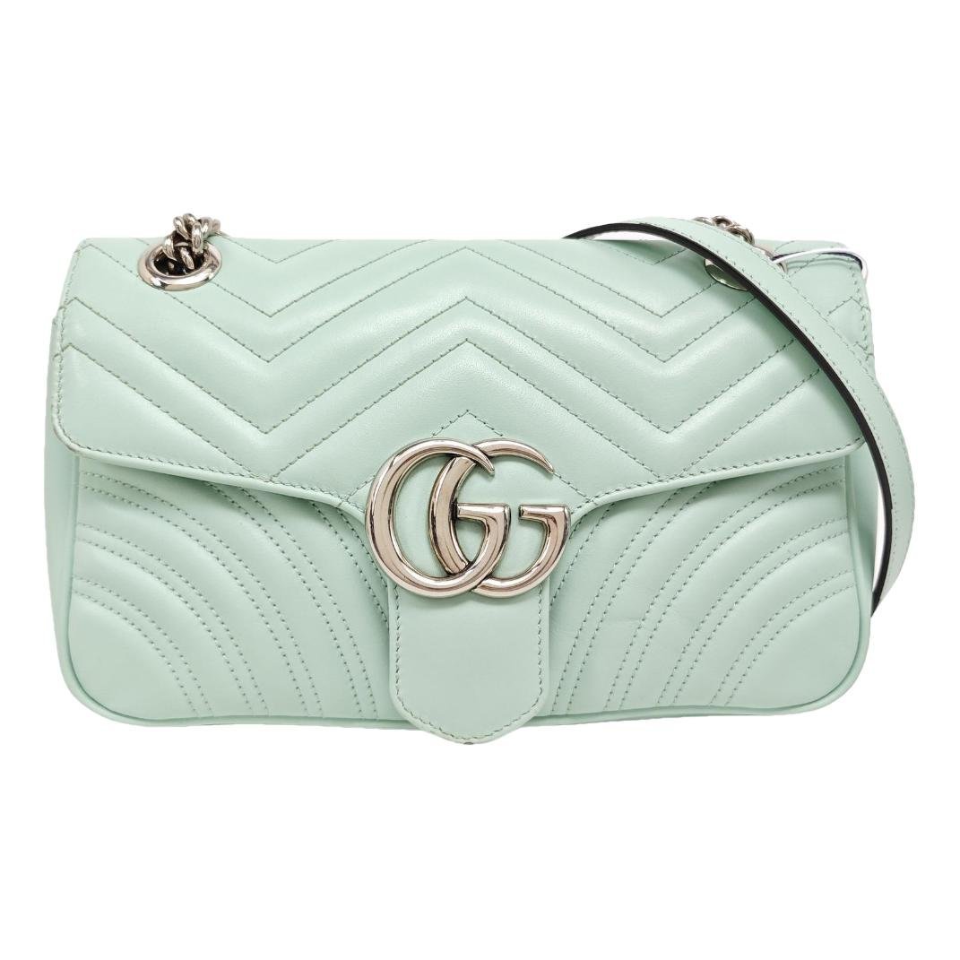 GG Marmont Flap leather crossbody bag