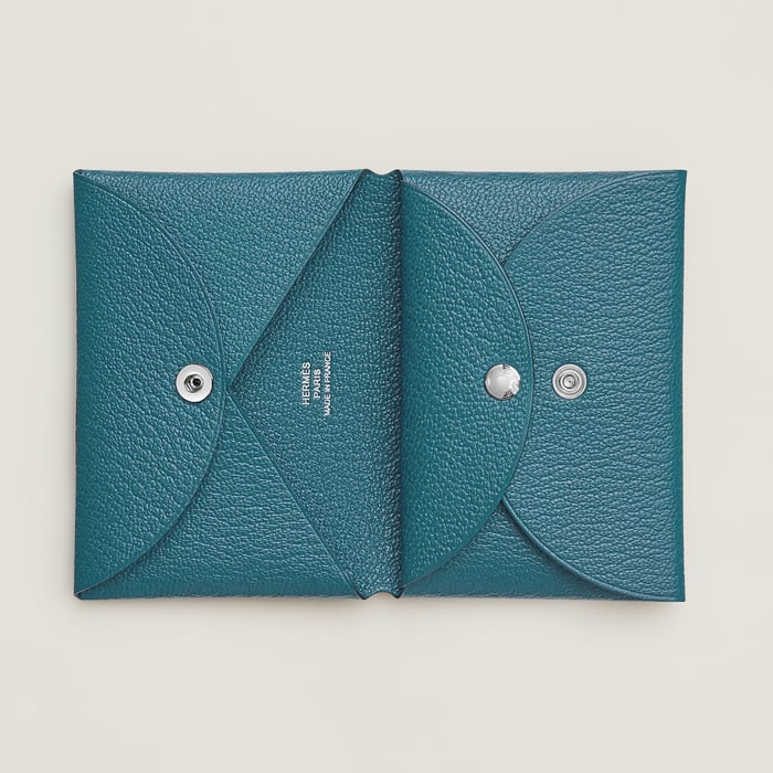 New Bleu Jean Calvi Duo Compact Card Holder