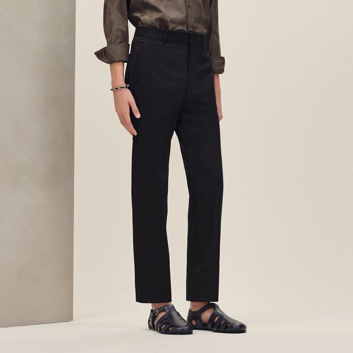 Noir Saint Germain Fitted Pants