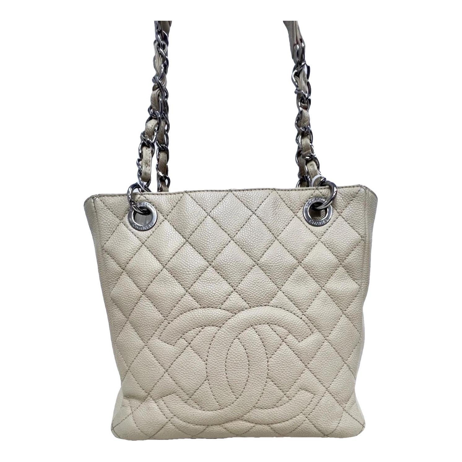 Leather tote