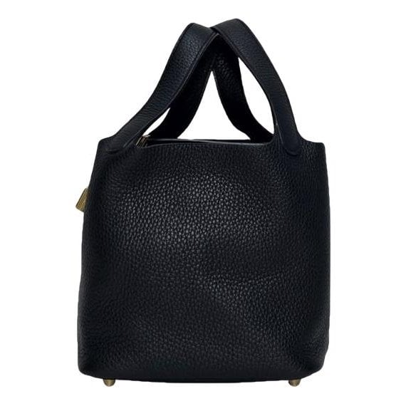 Picotin leather handbag