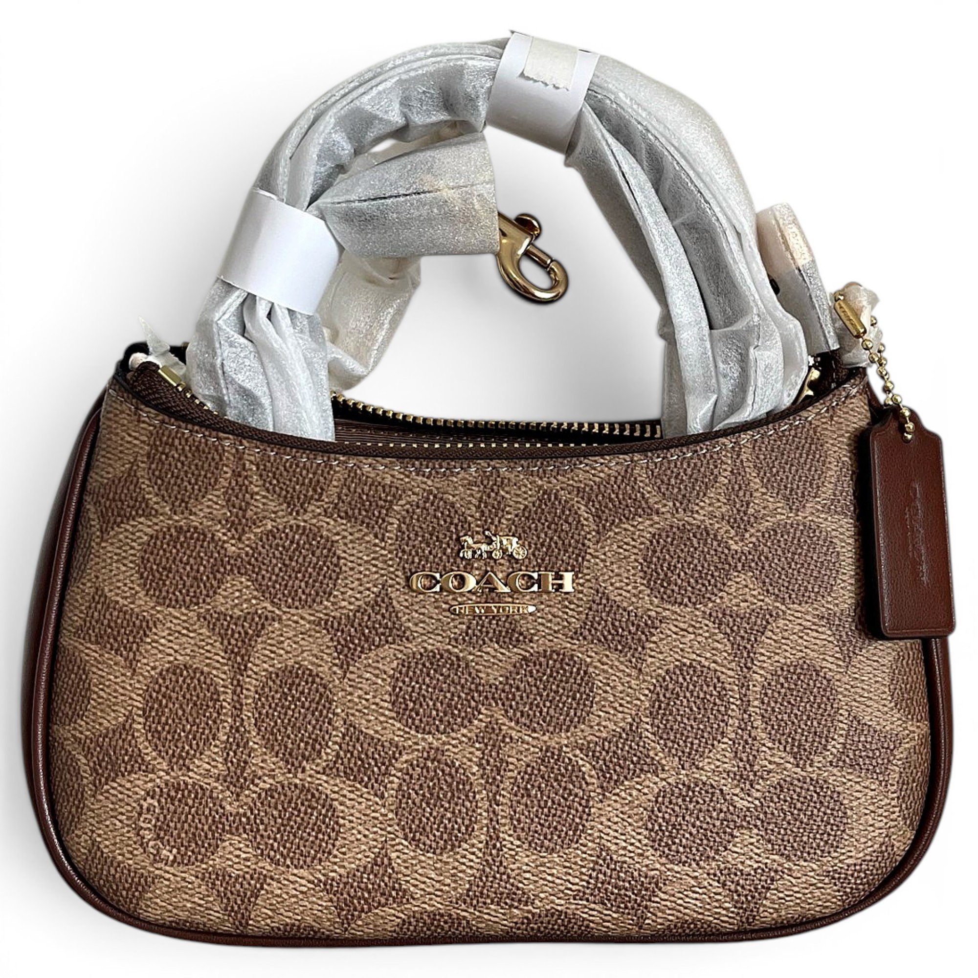Leather mini bag
