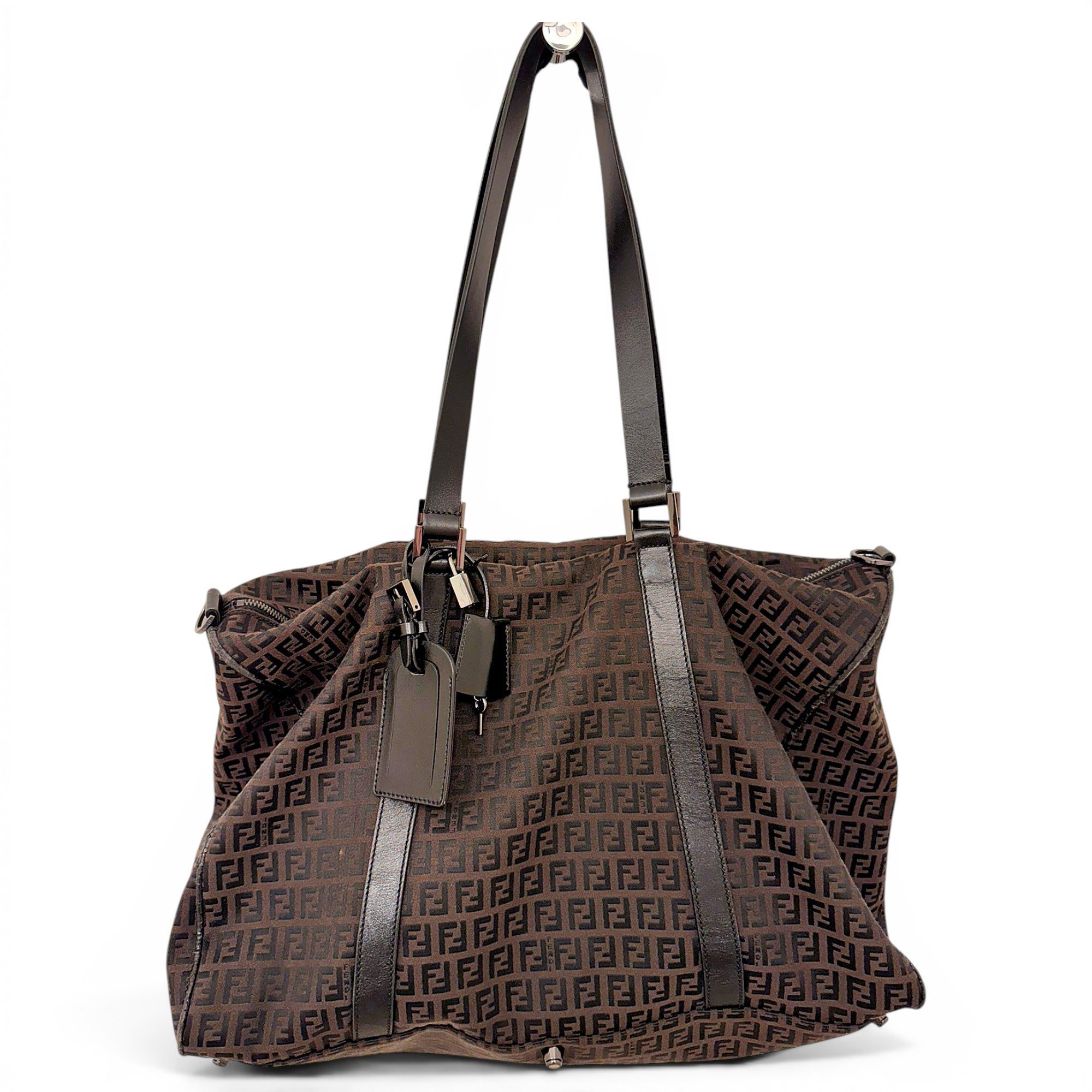 Leather tote