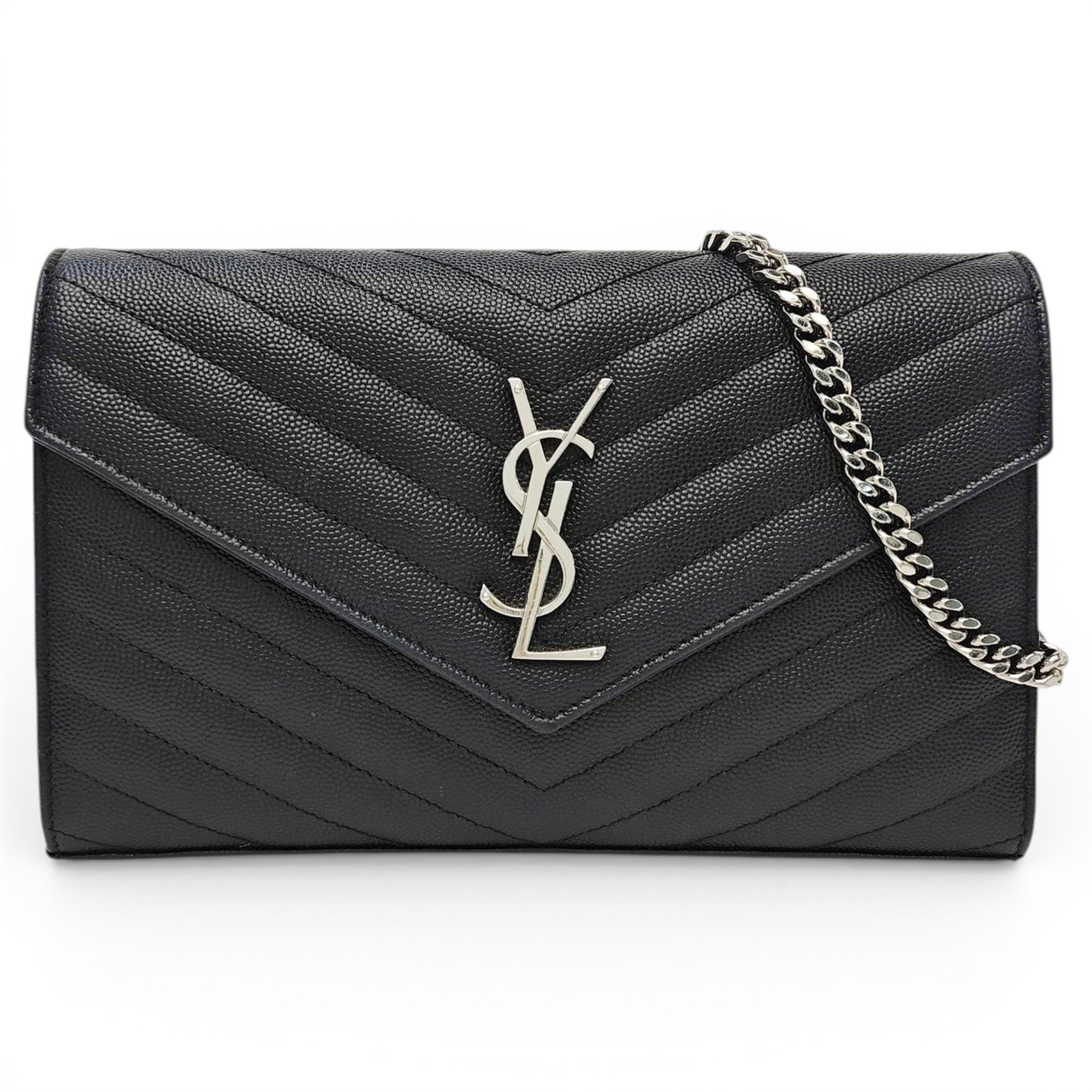 Baby monogramme leather handbag