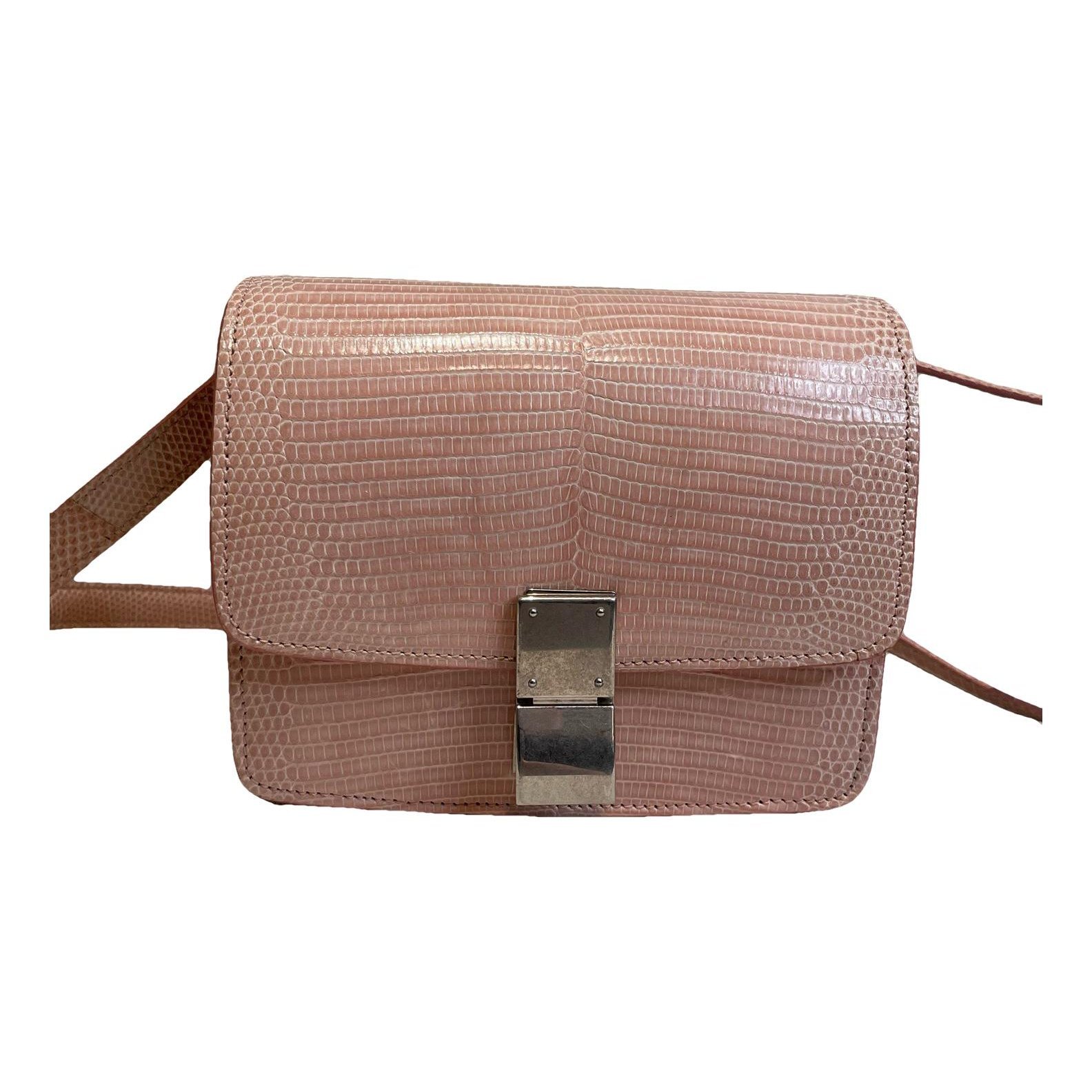 Classic leather crossbody bag
