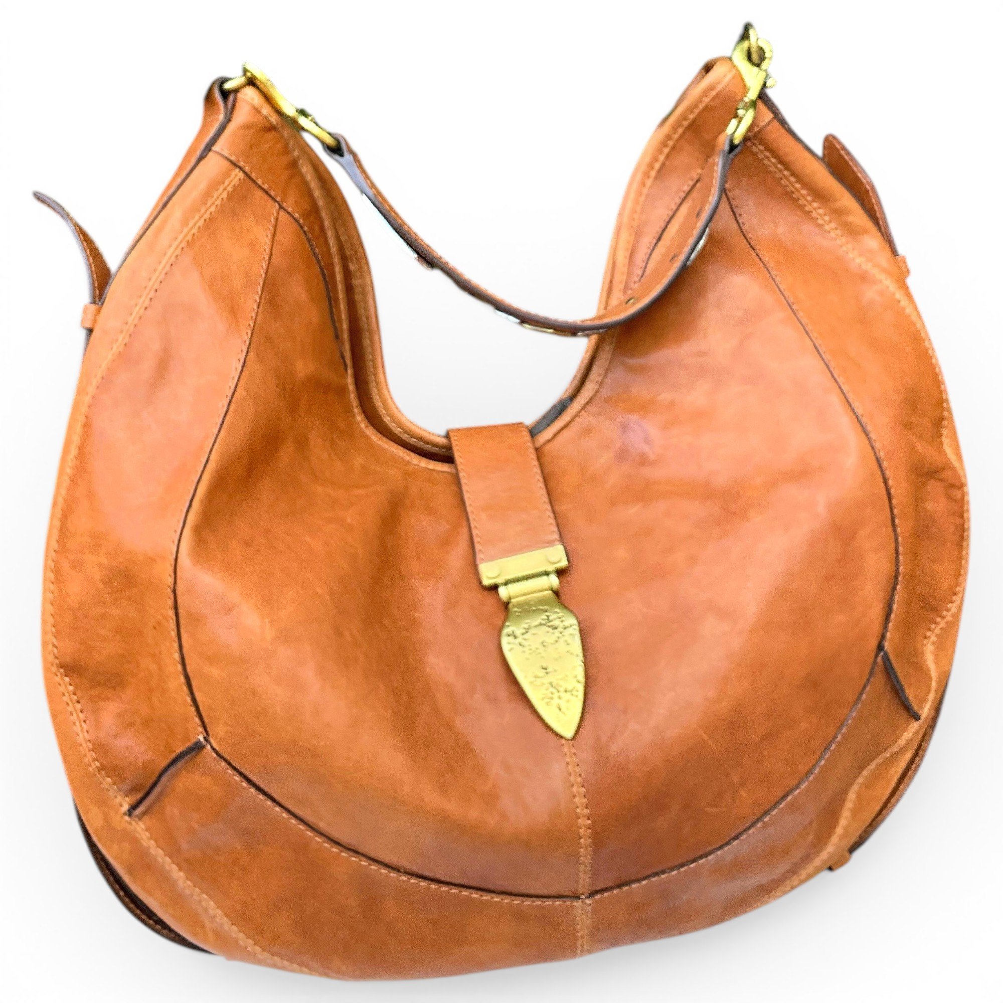 Leather handbag