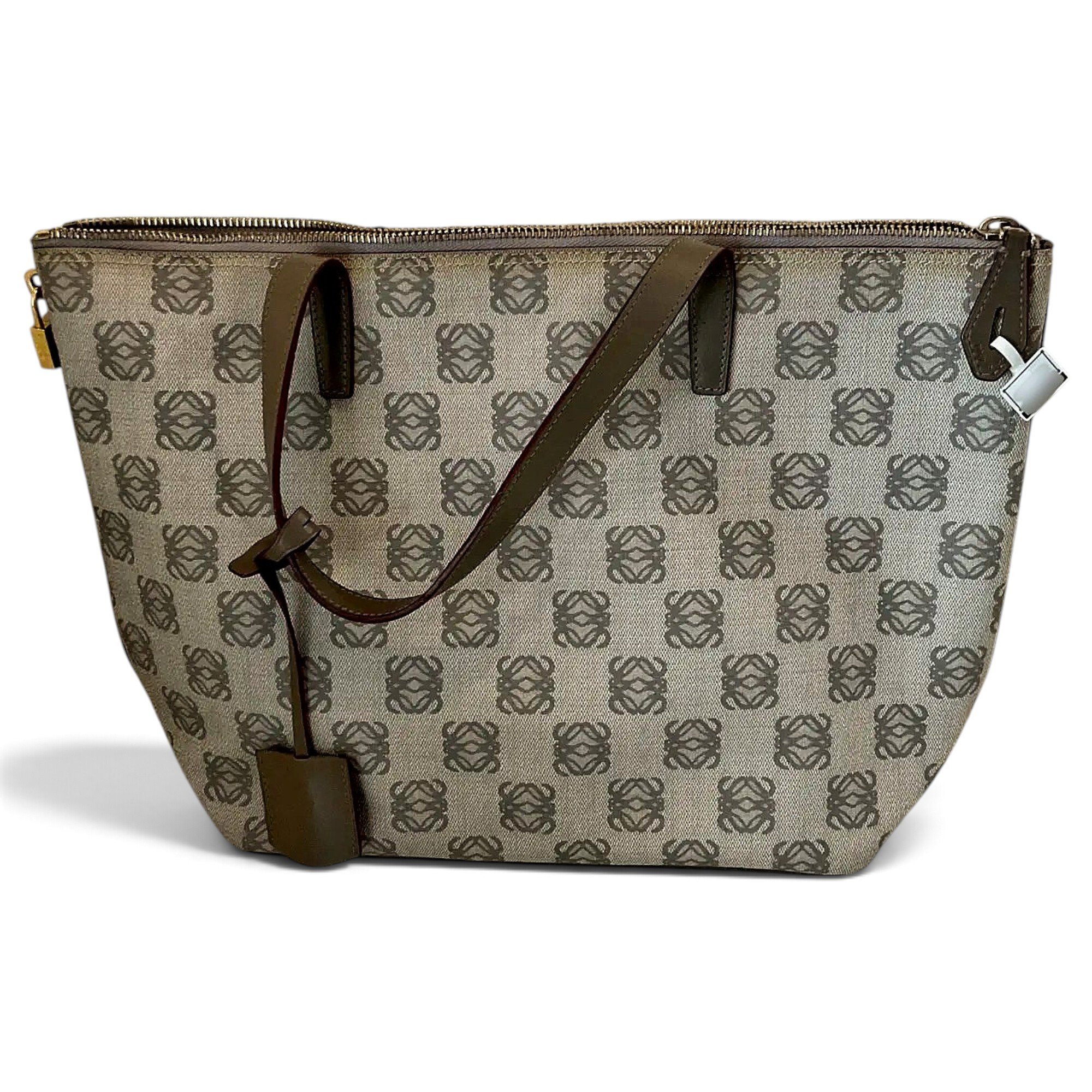 Vinyl tote