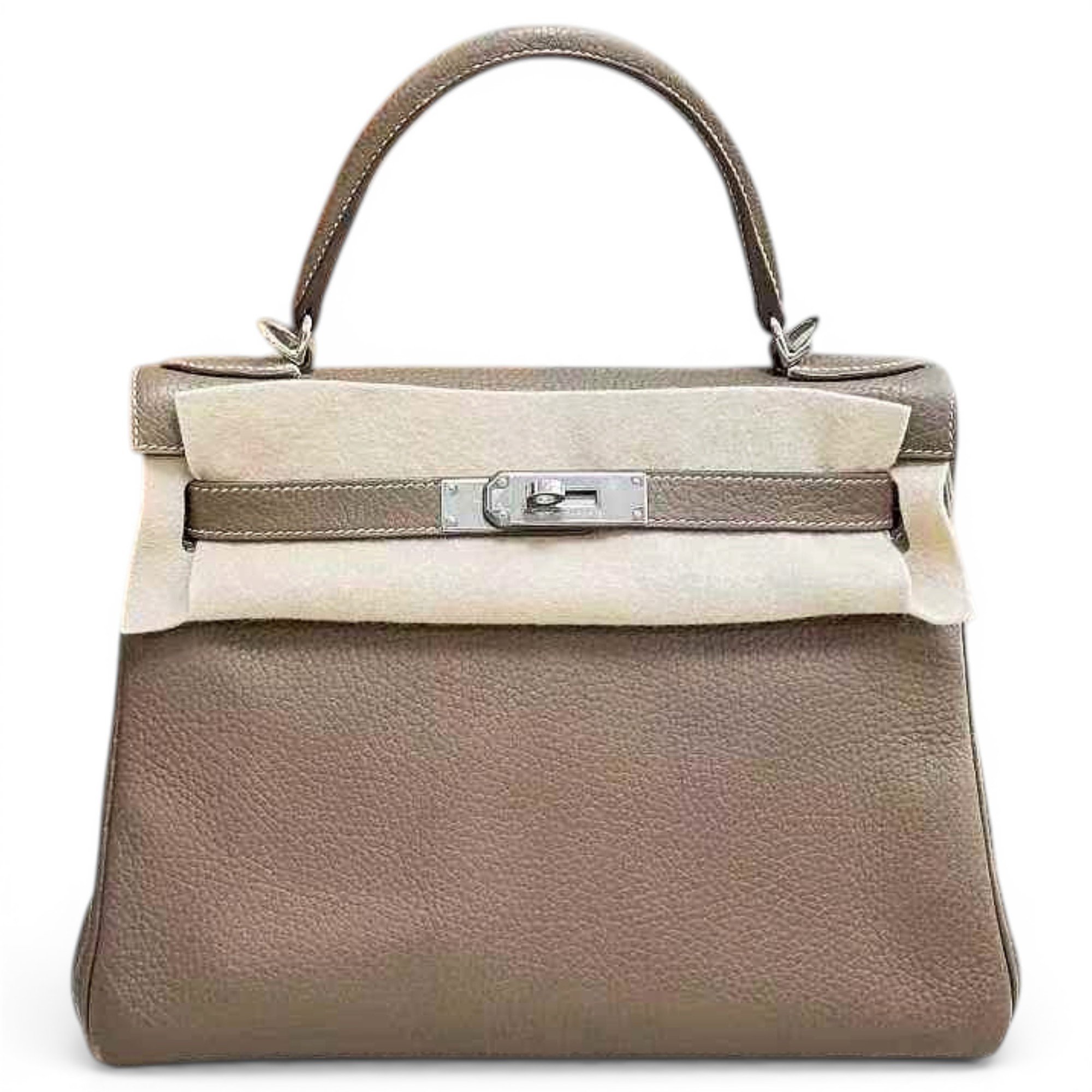 Kelly 28 leather handbag