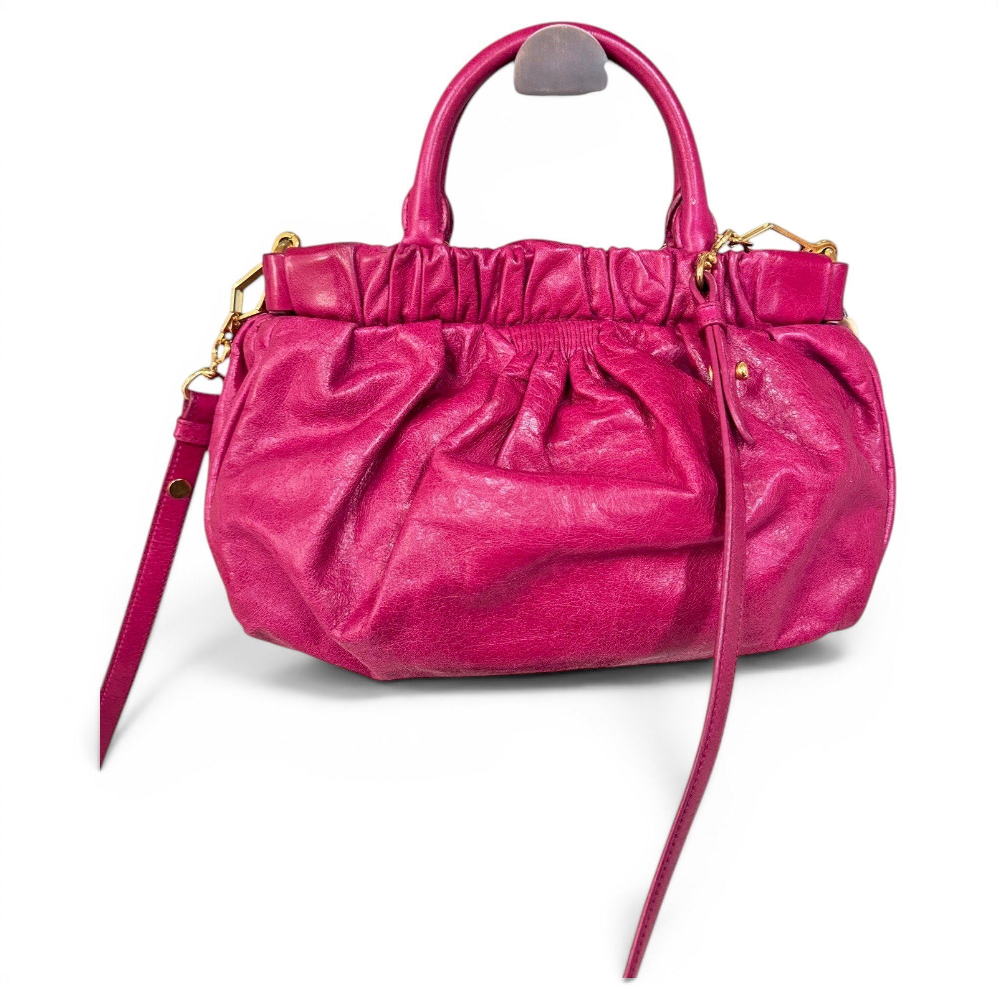 Leather handbag