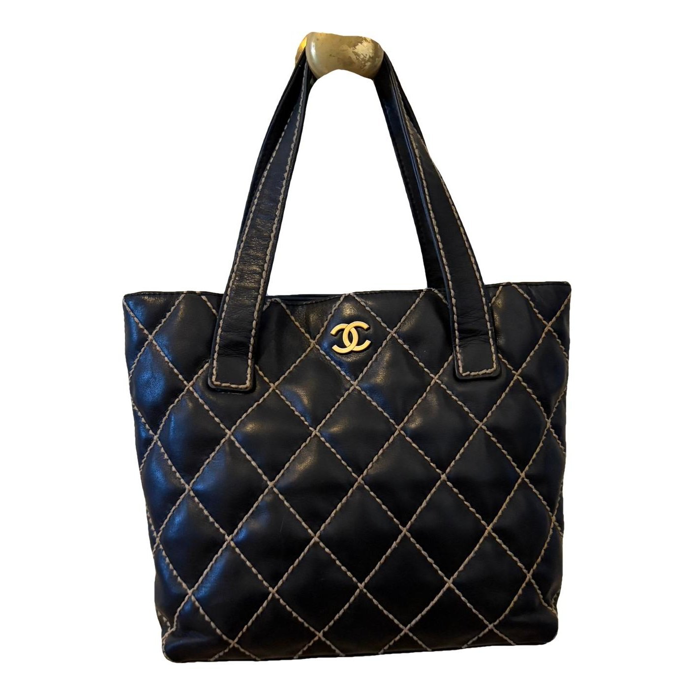 Wild Stitch leather tote