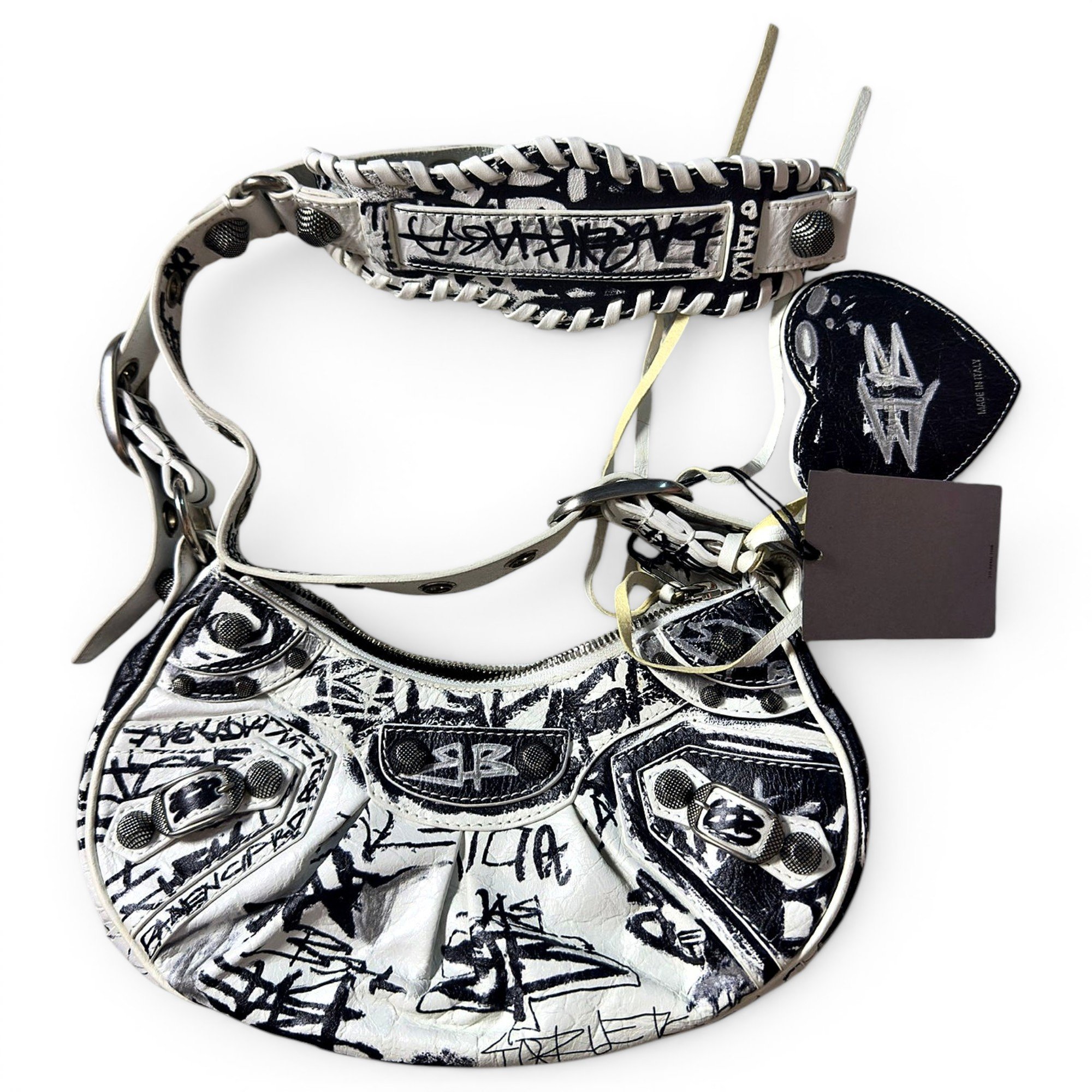 Le Cagole leather handbag