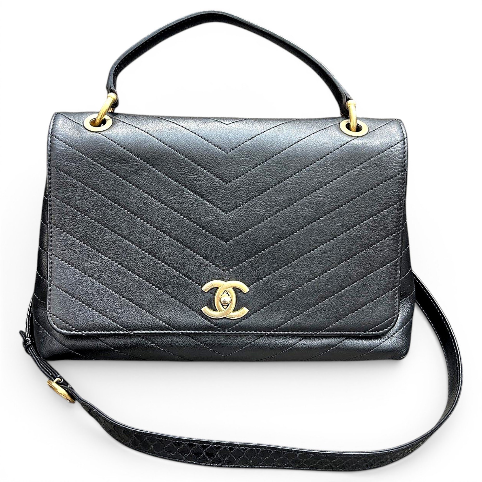 Leather crossbody bag
