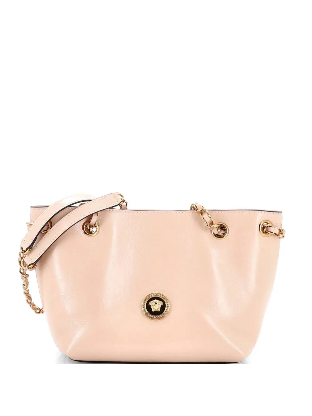 Medusa Icon Chain Tote Leather Small shoulder bag