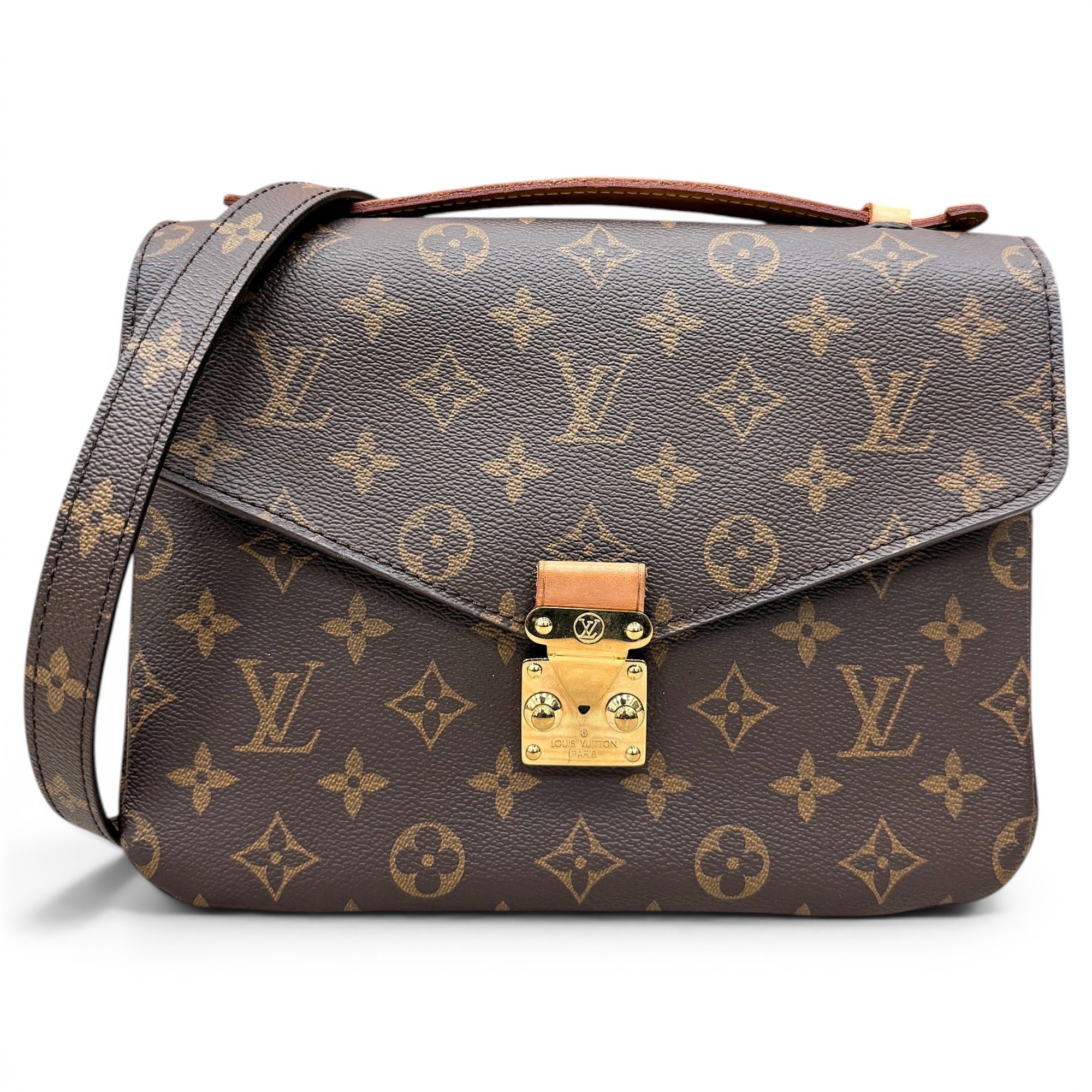 Metis leather handbag