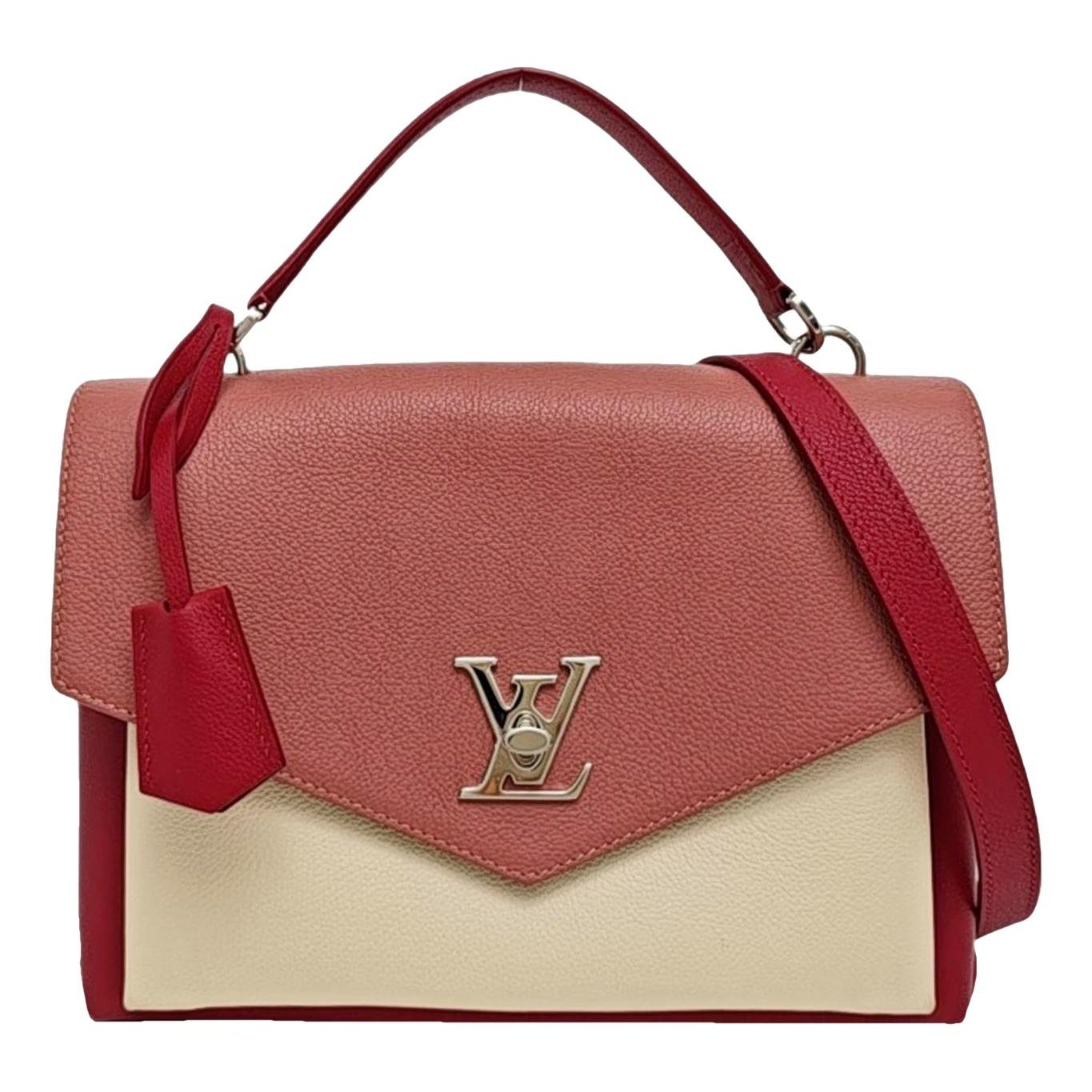 Lockme leather handbag