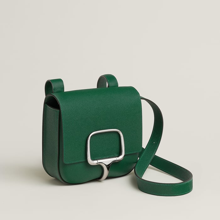 Vert Moyen Hermès Della Cavalleria Mini Bag II