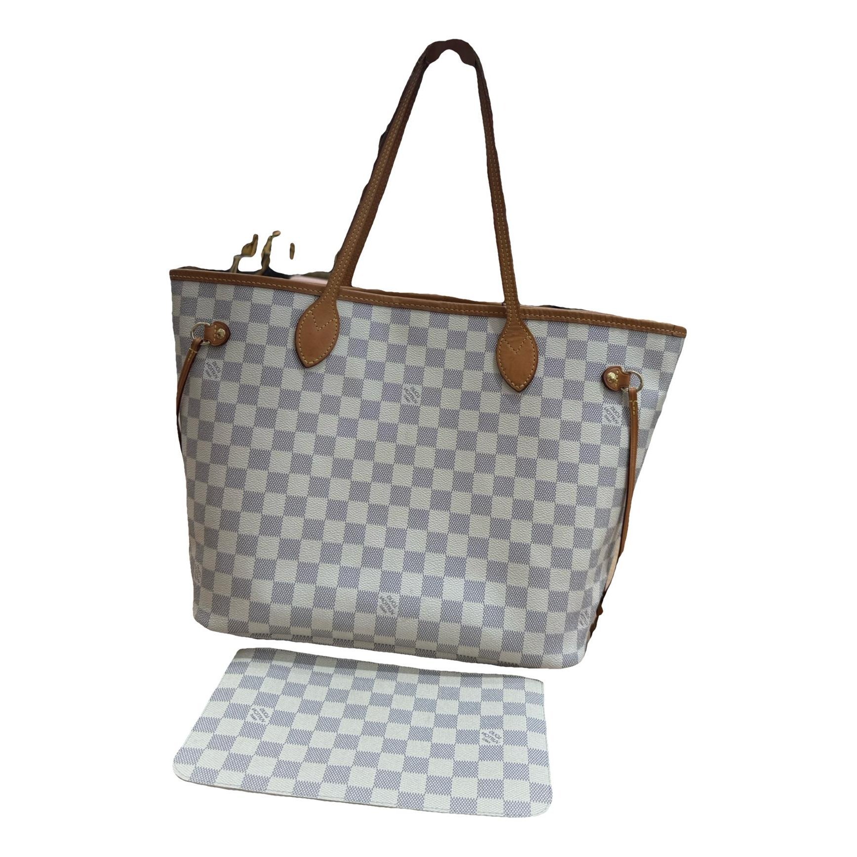 Neverfull leather handbag
