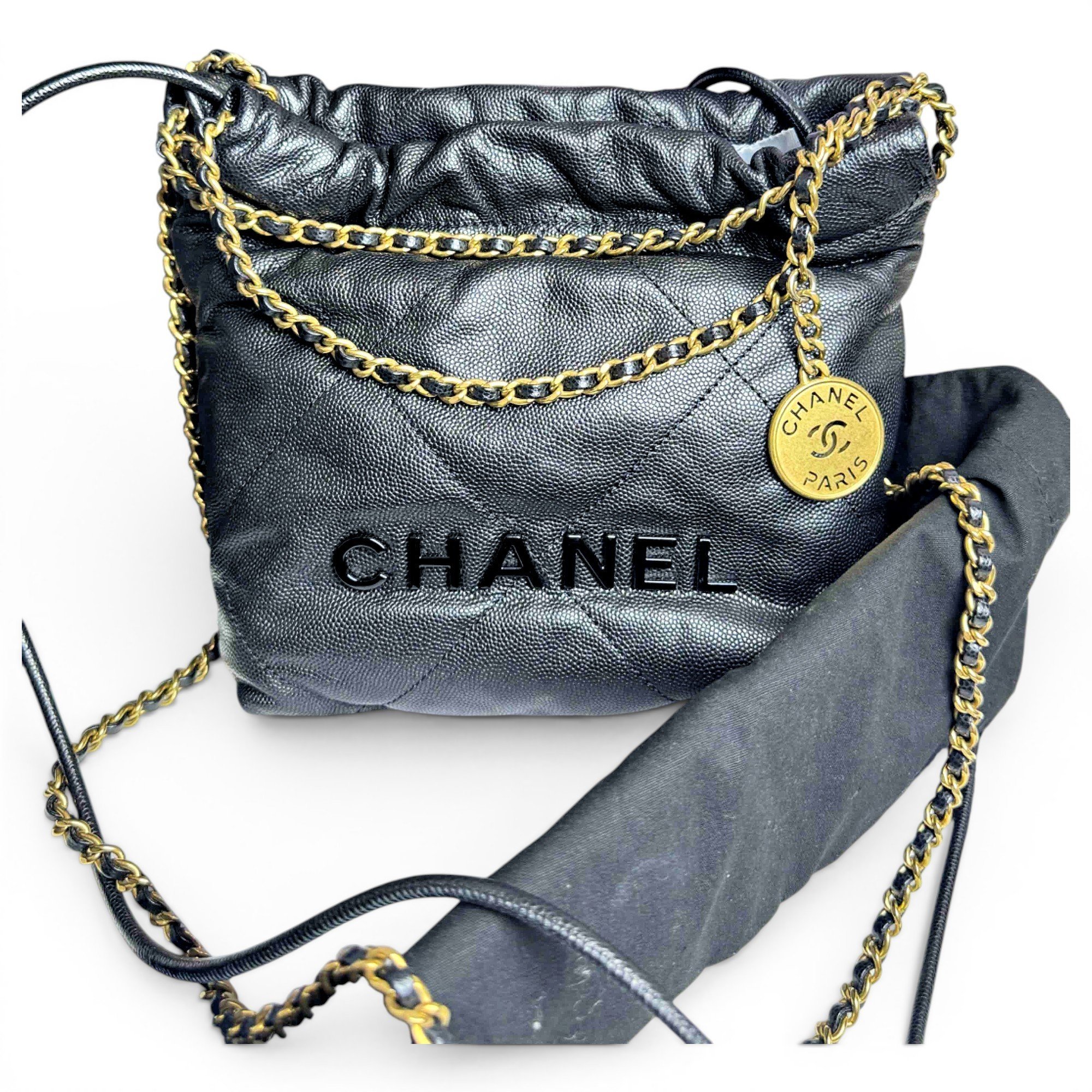 Chanel 19 leather handbag