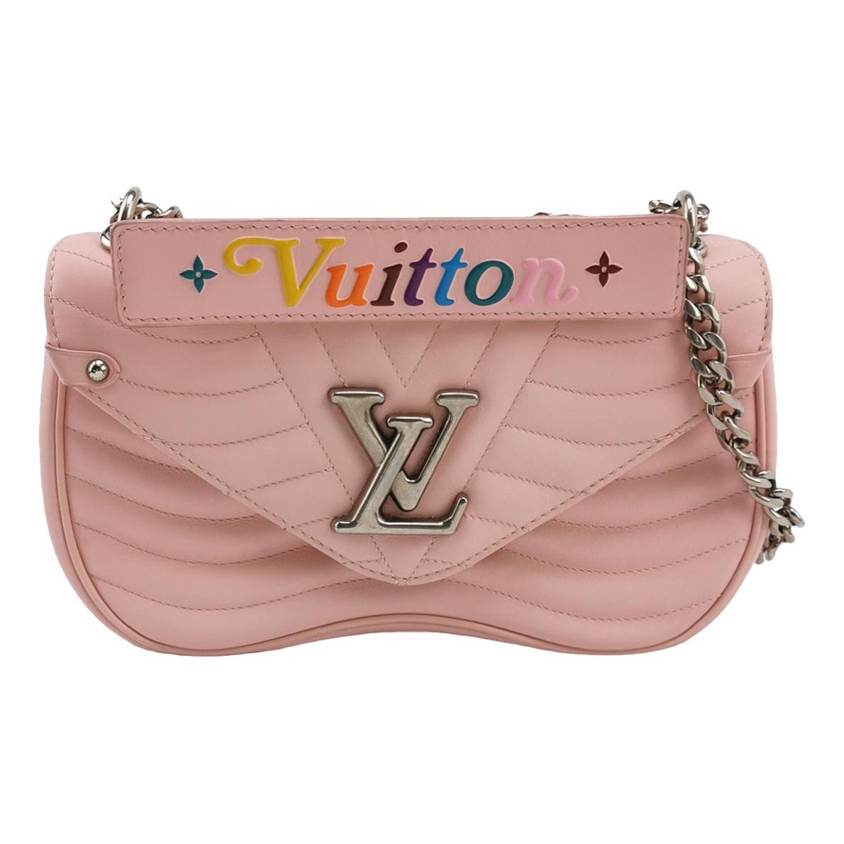 New Wave leather handbag