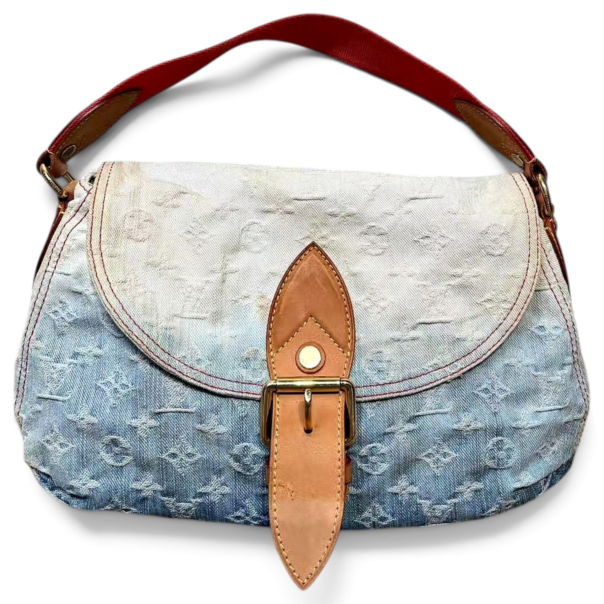 Sunburst cloth handbag