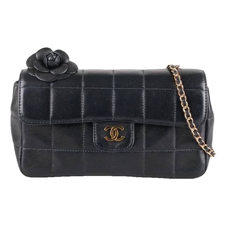 East West Chocolate Bar leather crossbody bag
