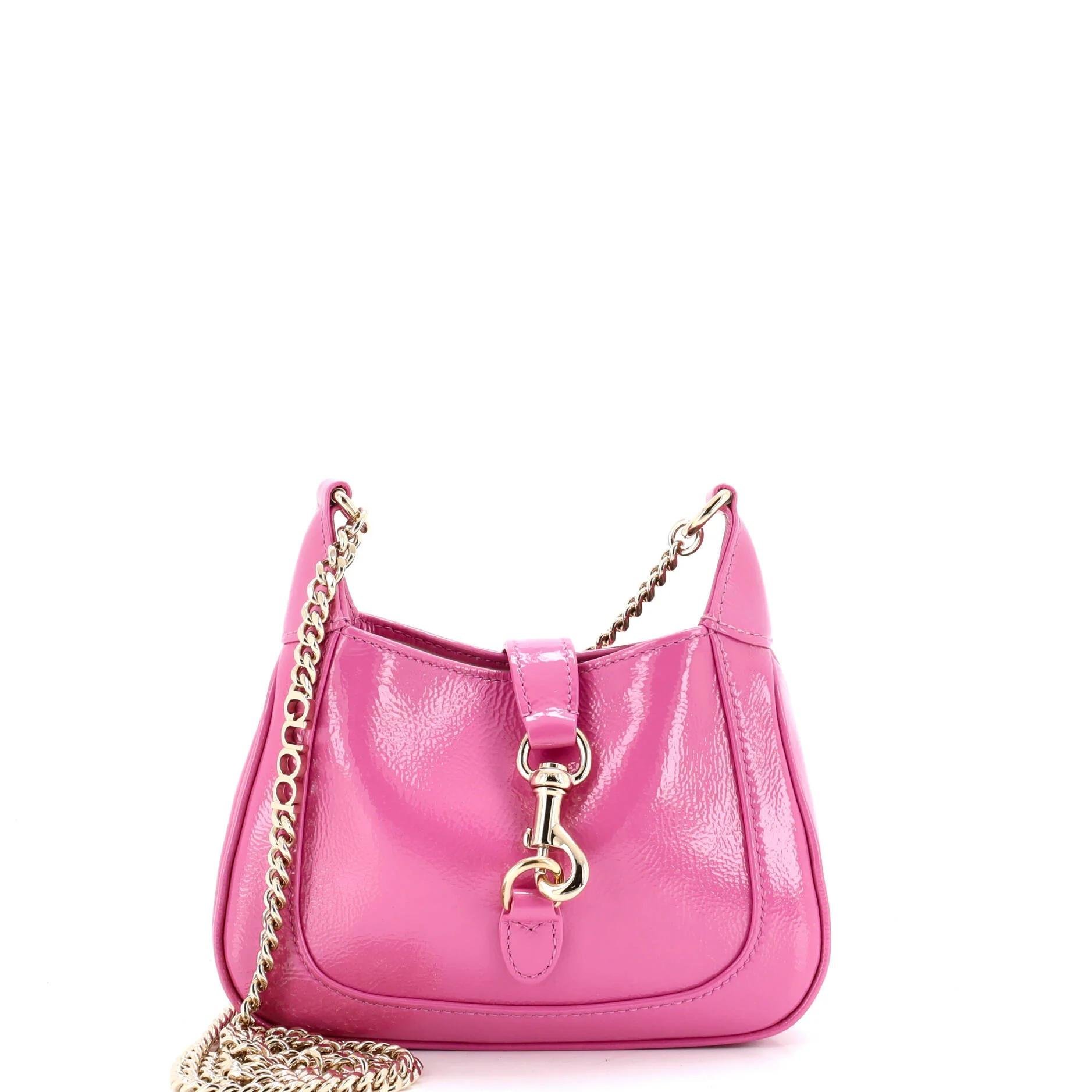 Patent leather handbag