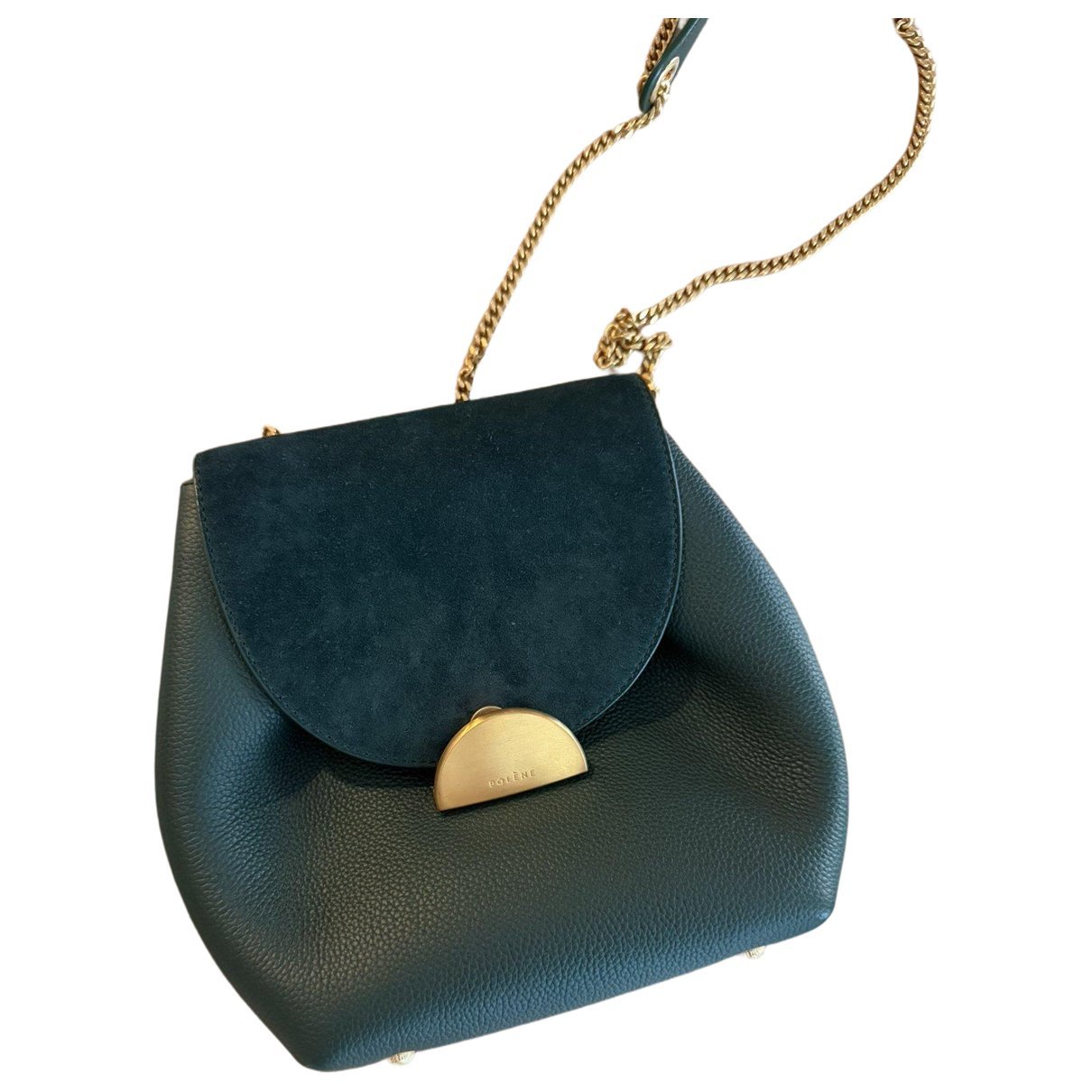 Numéro un mini leather crossbody bag