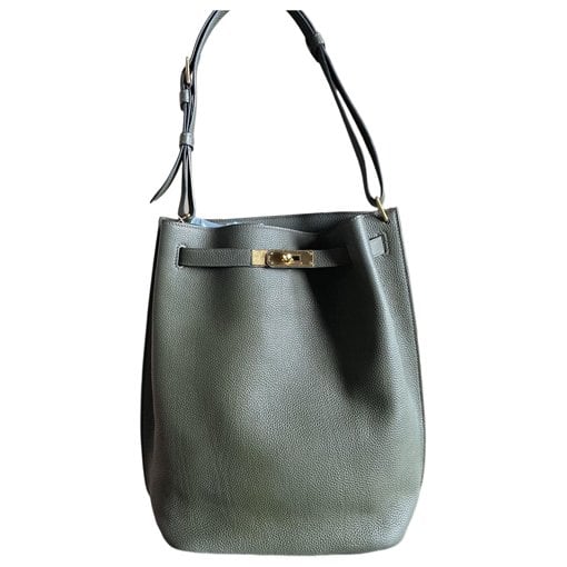So Kelly leather handbag