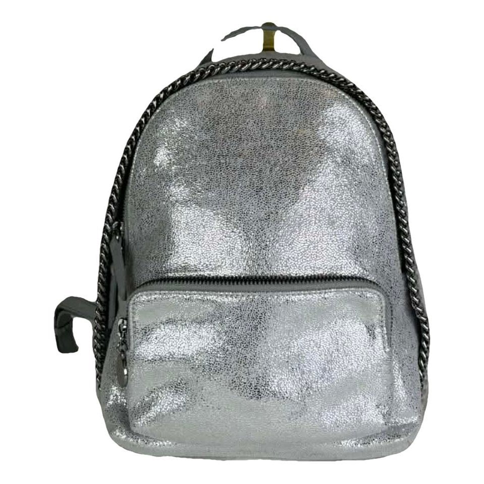 Vegan leather backpack