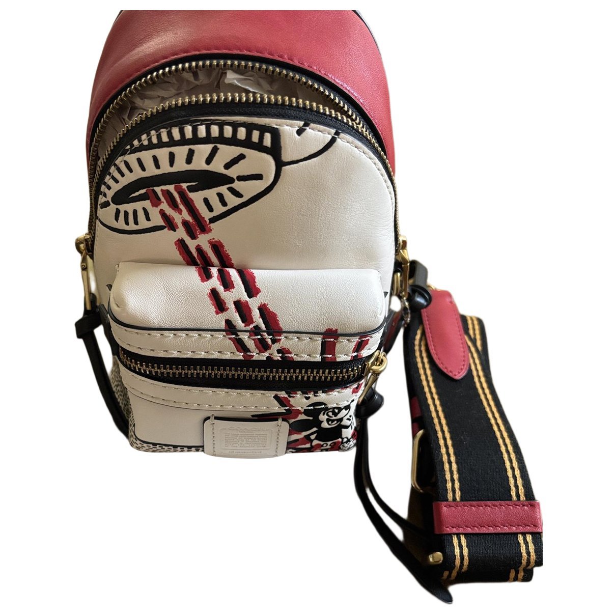  Disney collection leather backpack