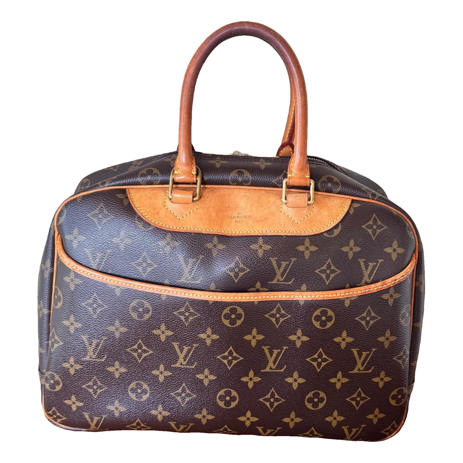 Deauville leather handbag