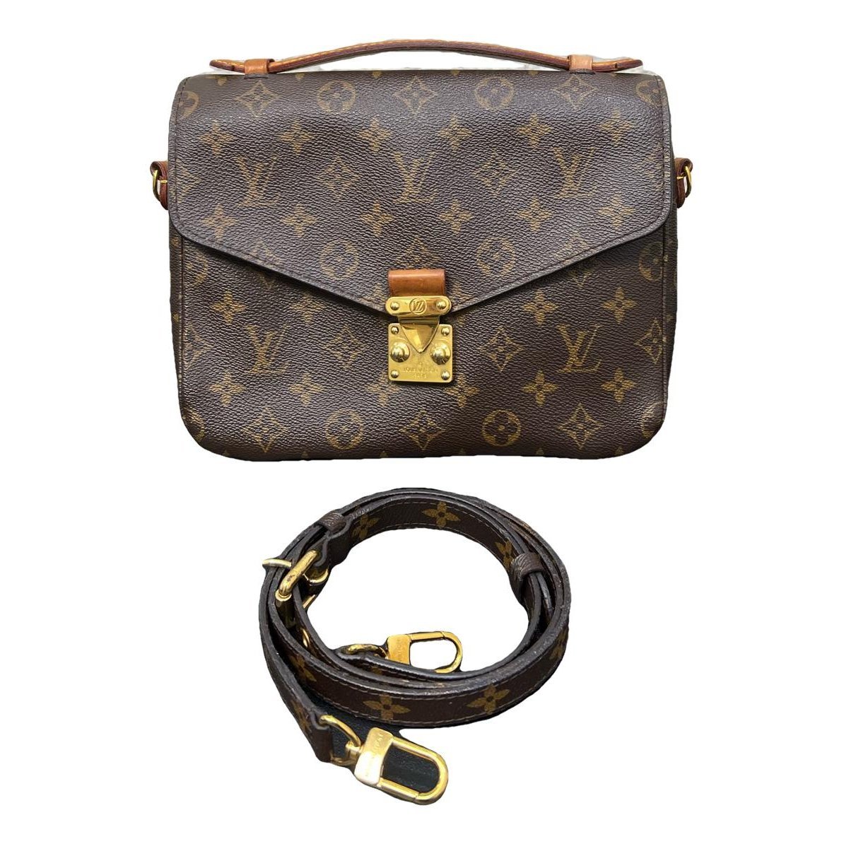 Metis leather handbag