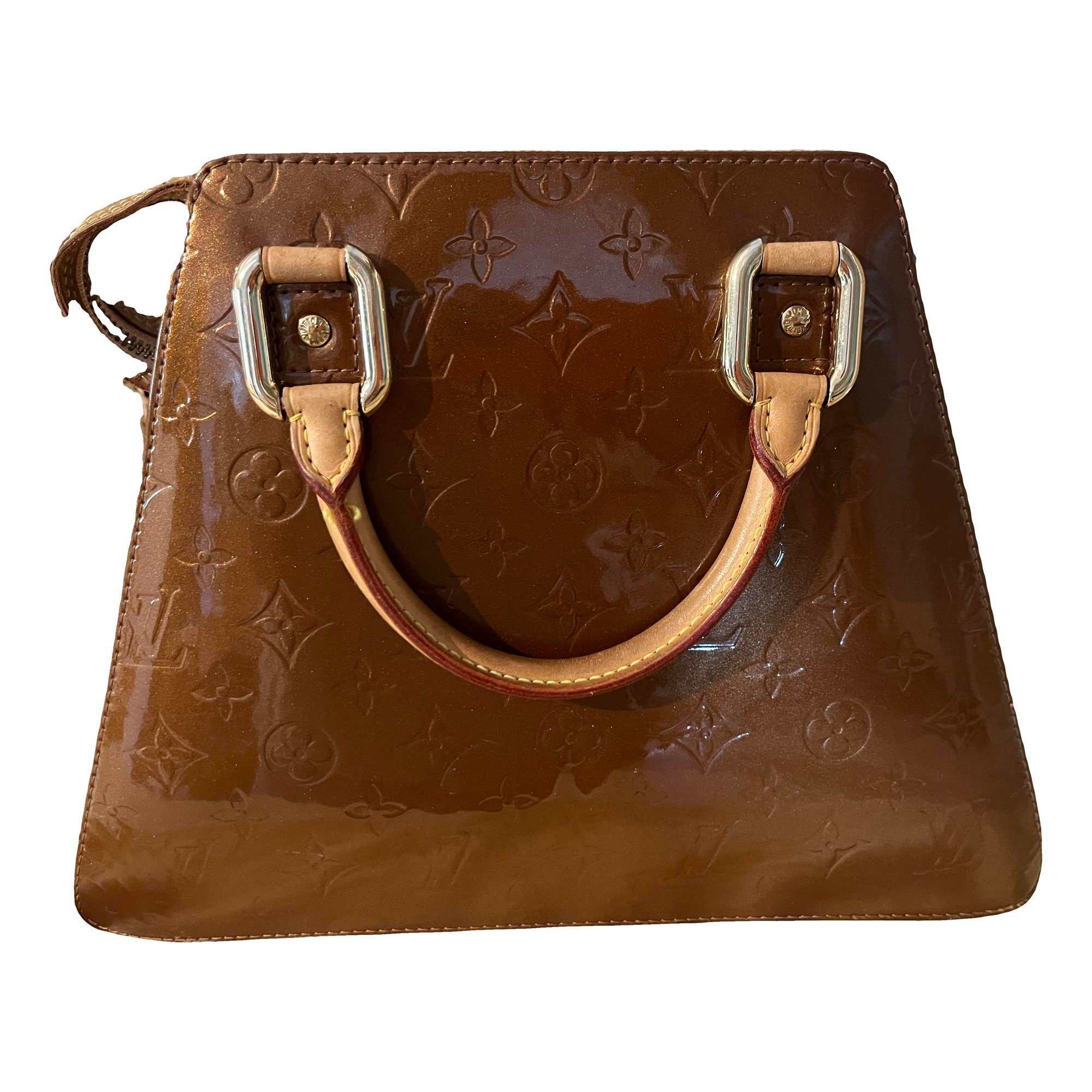 Forsyth patent leather handbag