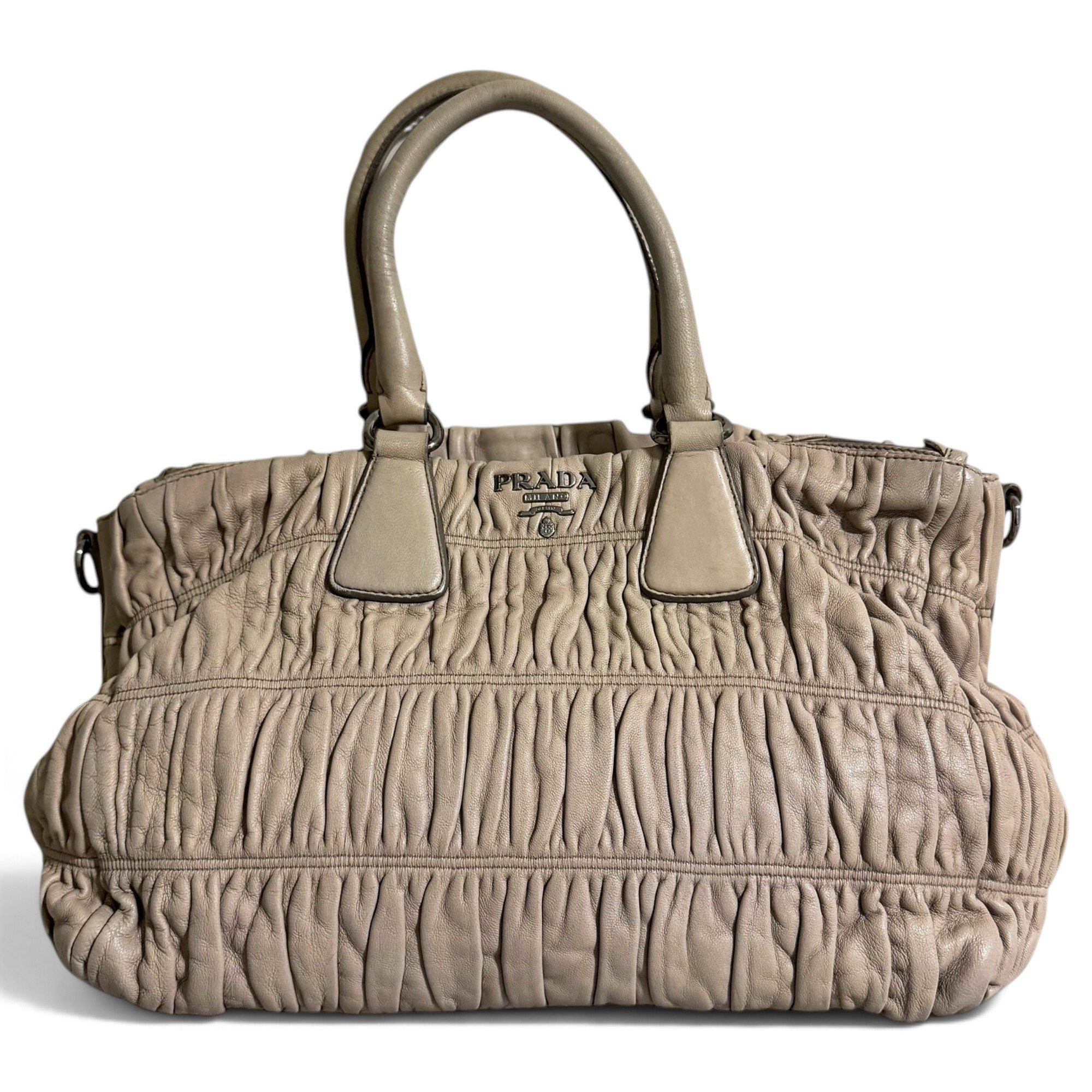 Leather handbag