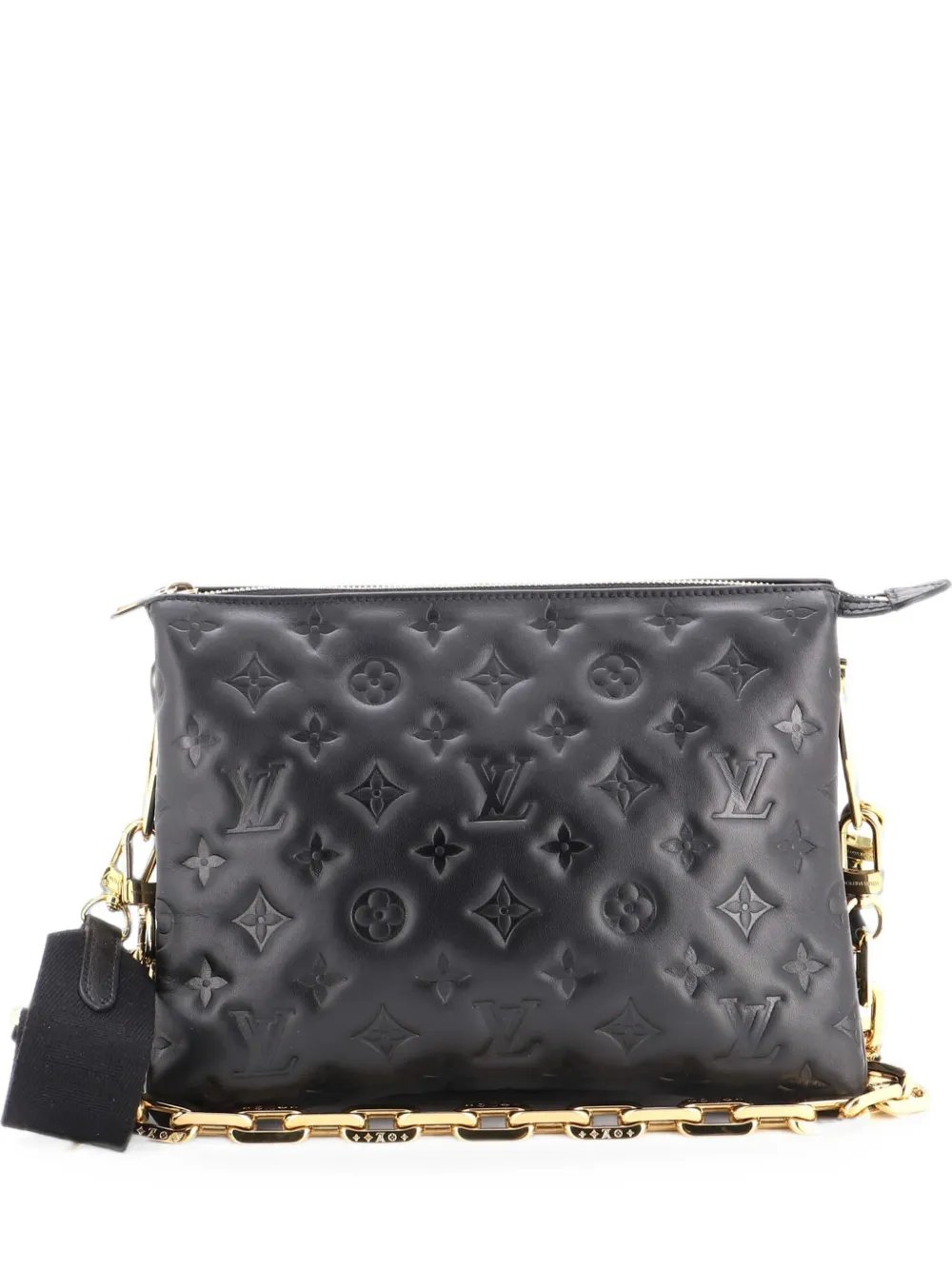 Coussin Bag Monogram Embossed Lambskin PM crossbody bag