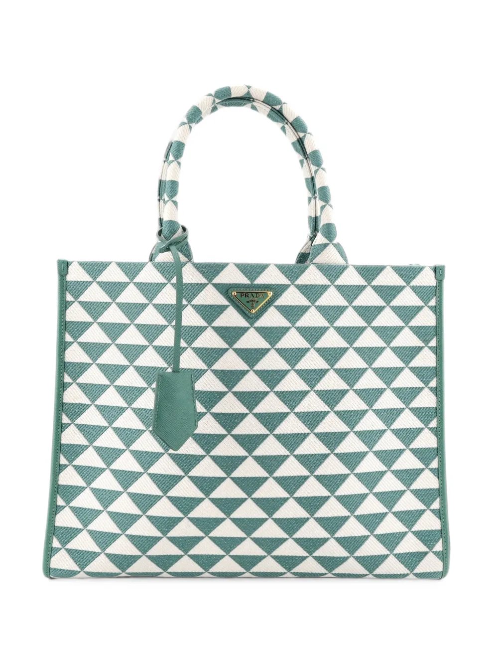 Symbole Shopper Jacquard Large tote bag