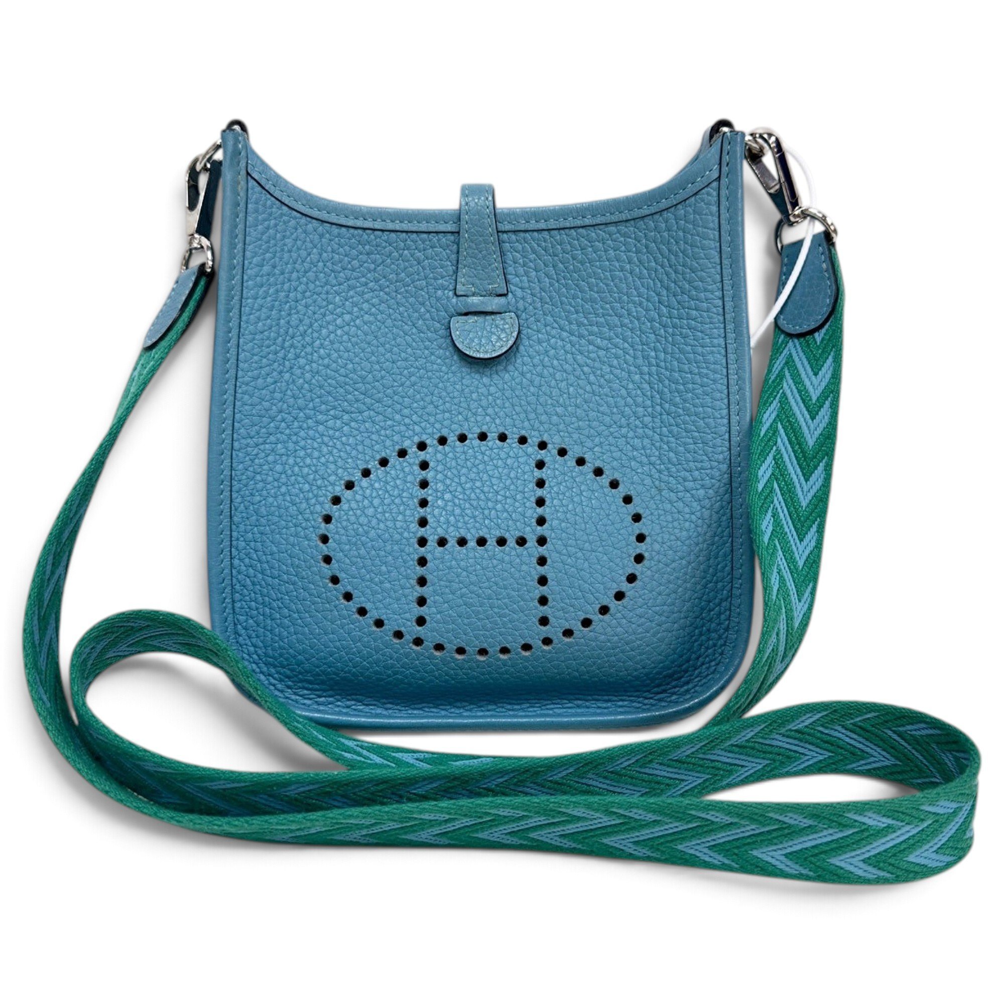 Evelyne leather handbag