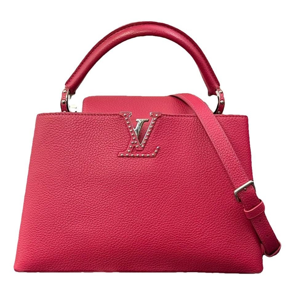 Capucines leather handbag