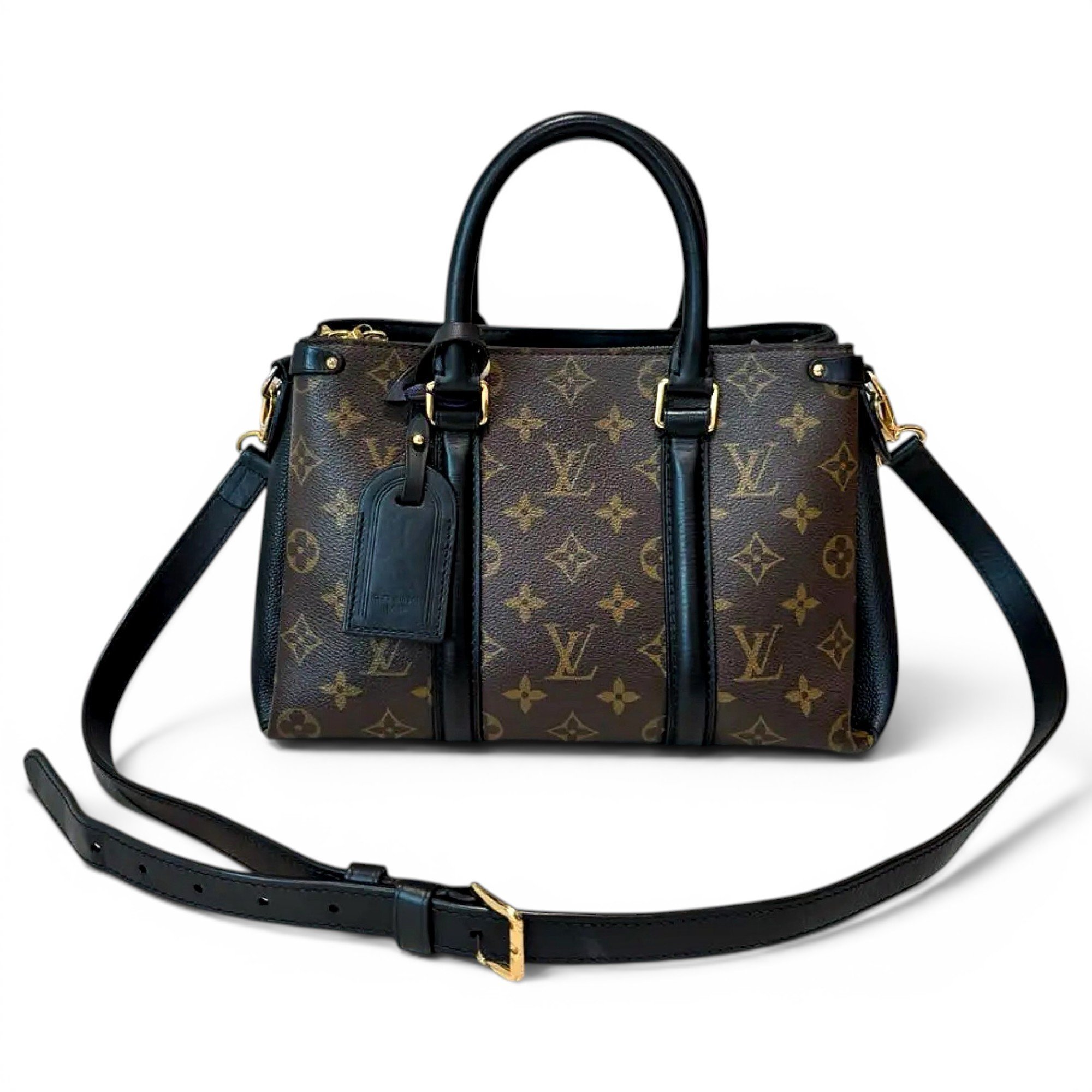 Soufflot vinyl crossbody bag
