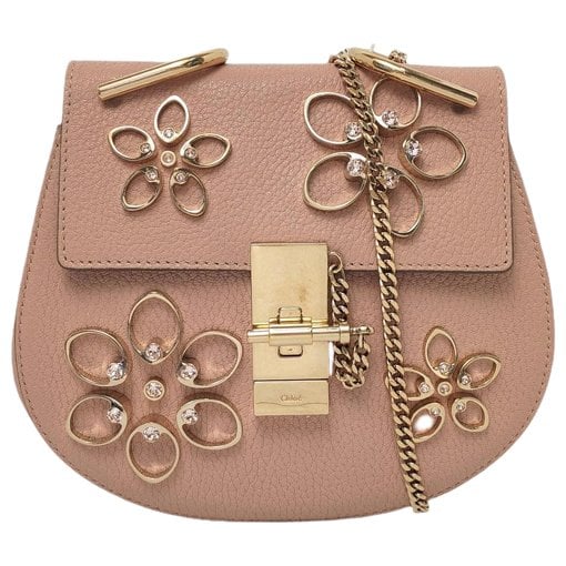 Drew leather handbag