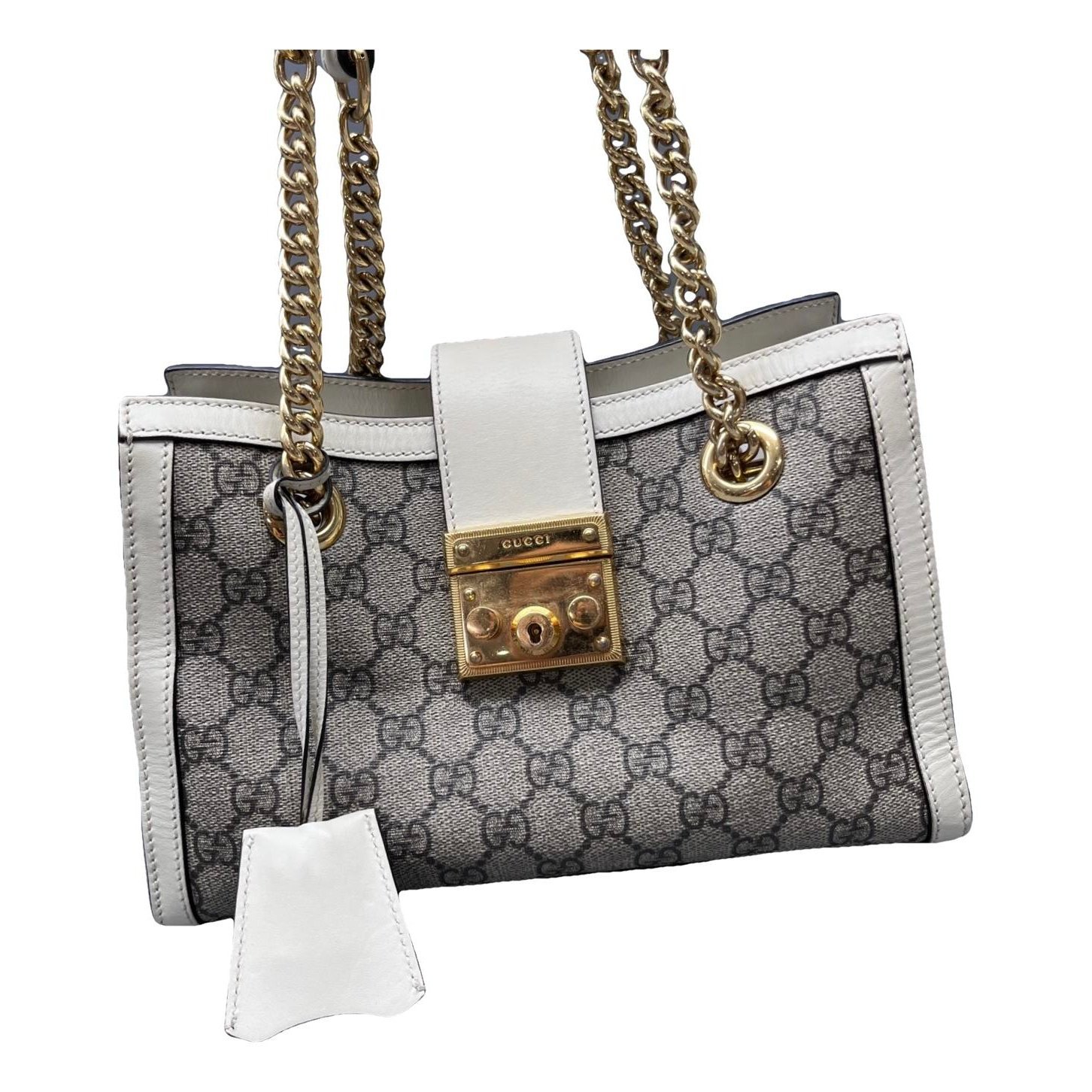 Padlock cloth handbag